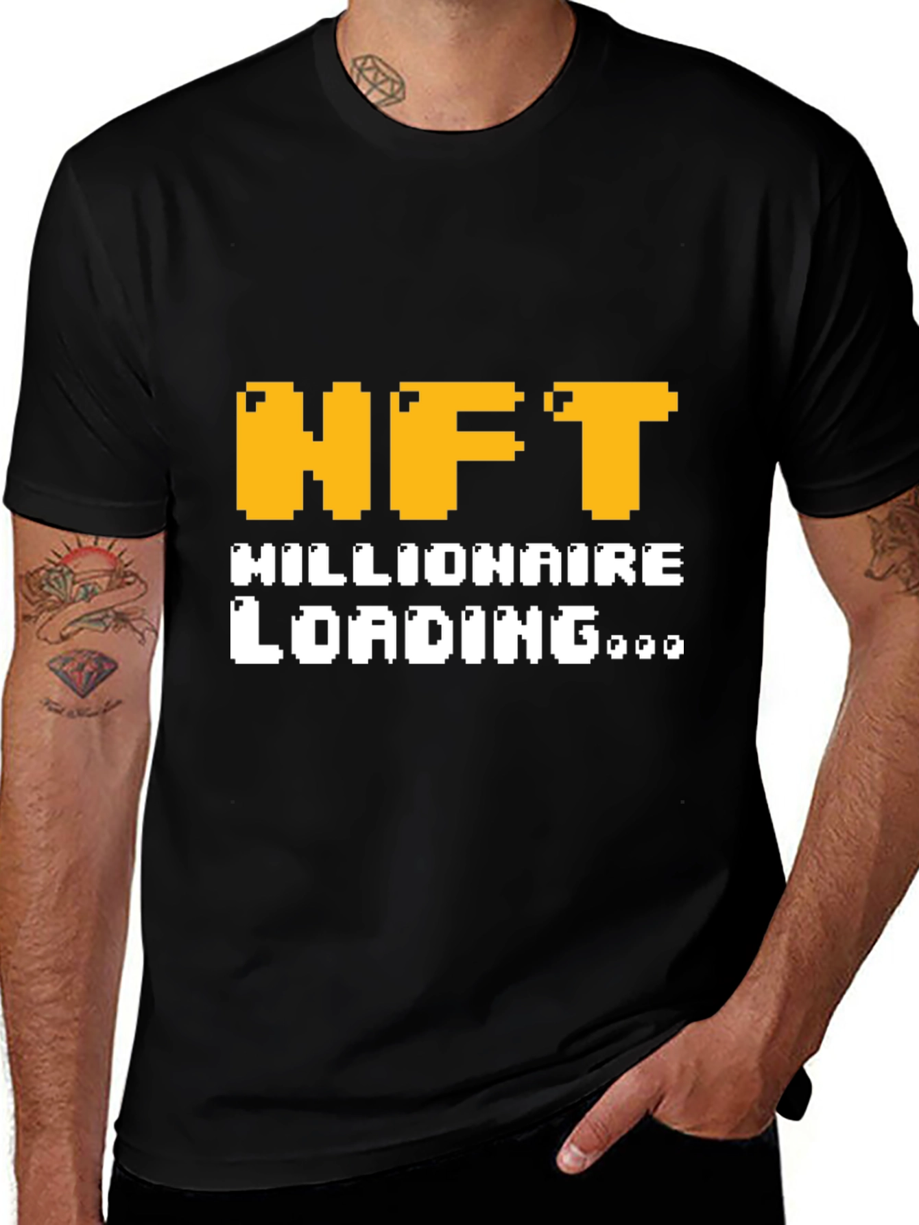 NFT Millionaire Loading Graphic Tee