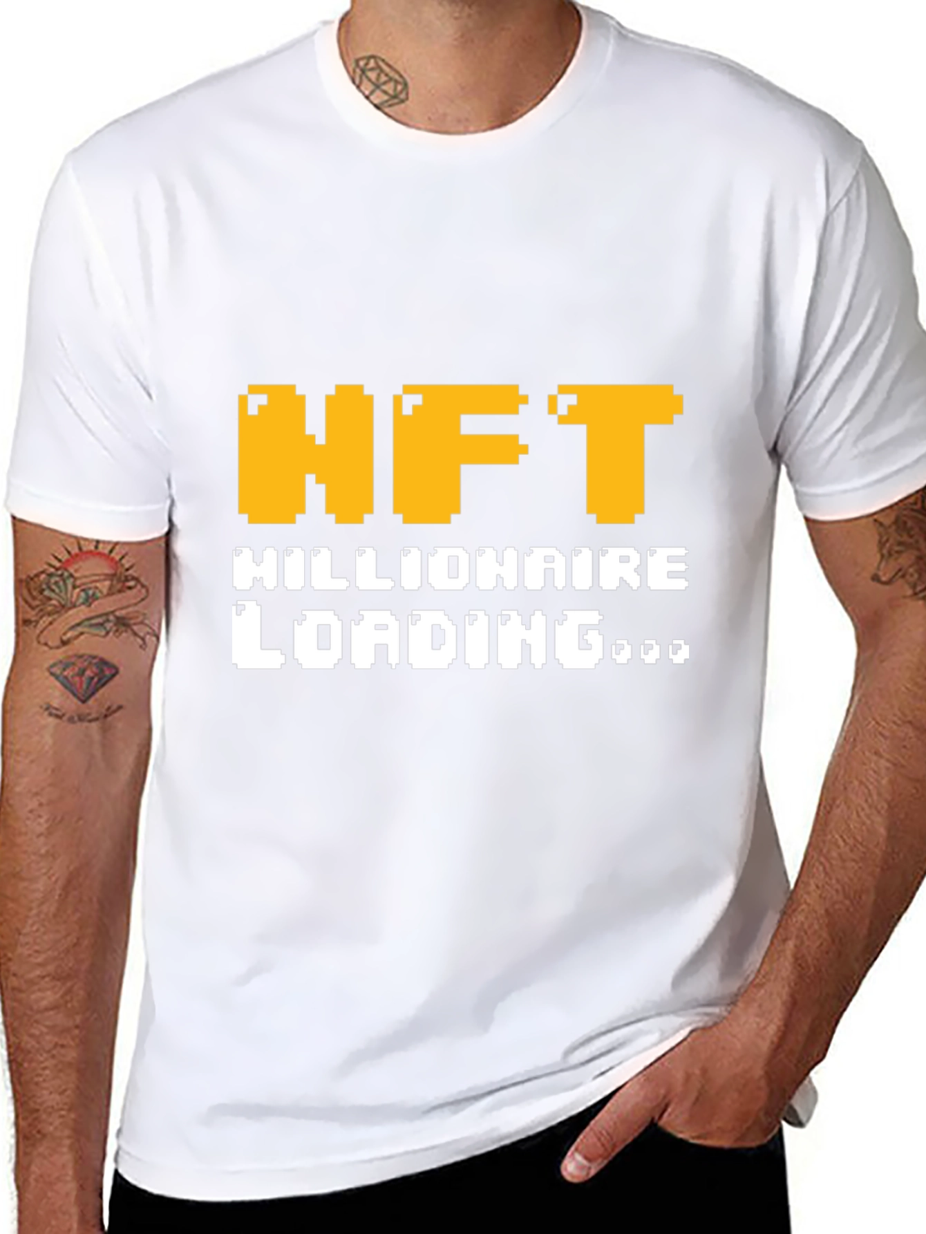 NFT Millionaire Loading Graphic Tee