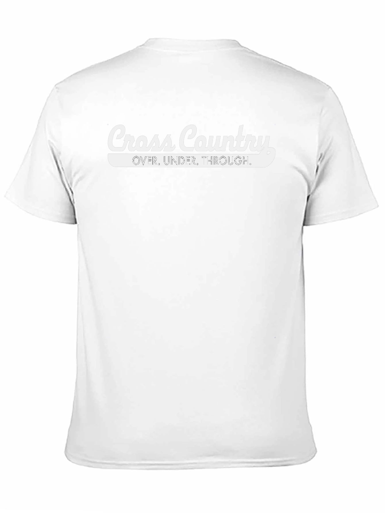 Cross Country Running Tee - Over Under Through