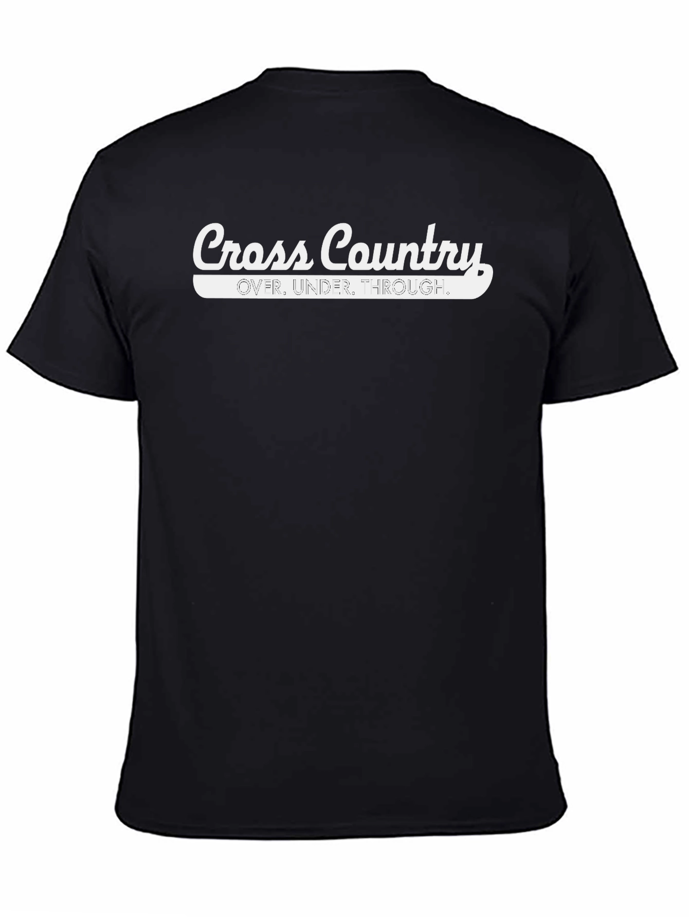 Cross Country Running Tee - Over Under Through
