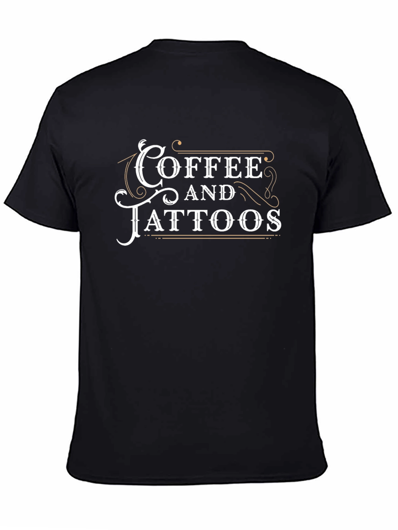 Coffee and Tattoos Graphic Tee - Casual Style