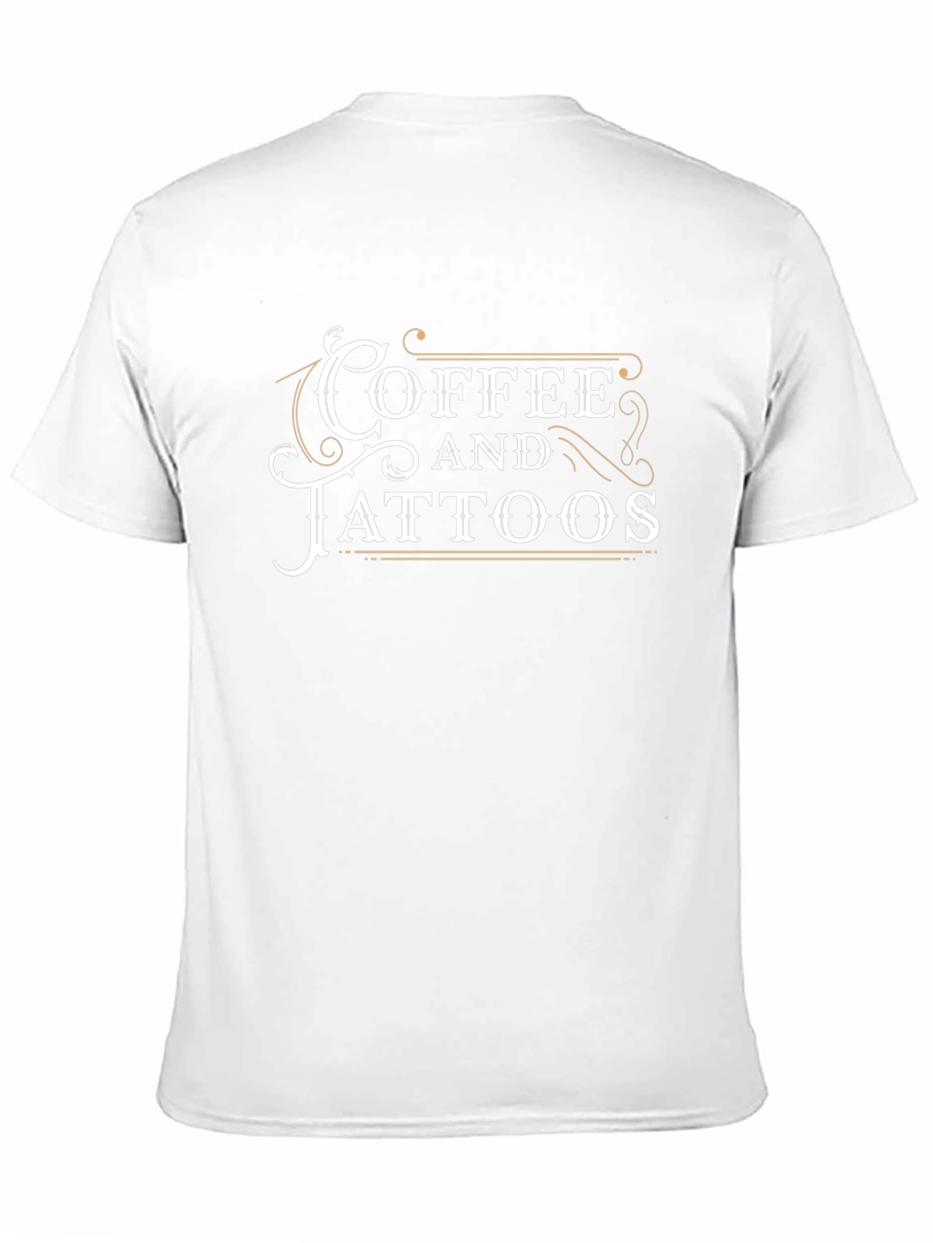 Coffee and Tattoos Graphic Tee - Casual Style