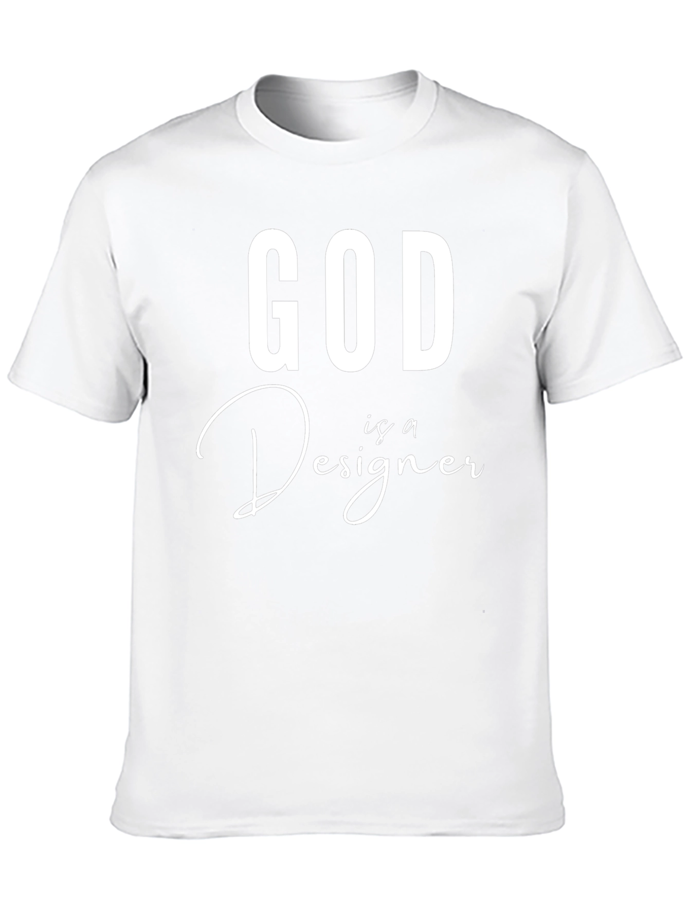 God Is A Designer Graphic T-Shirt