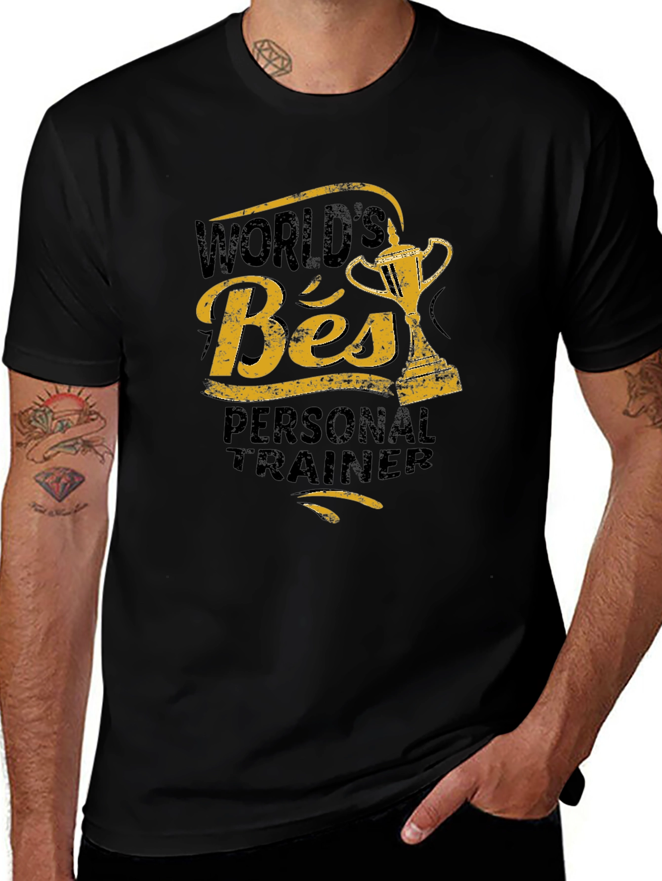 Worlds Best Personal Trainer Graphic T-Shirt