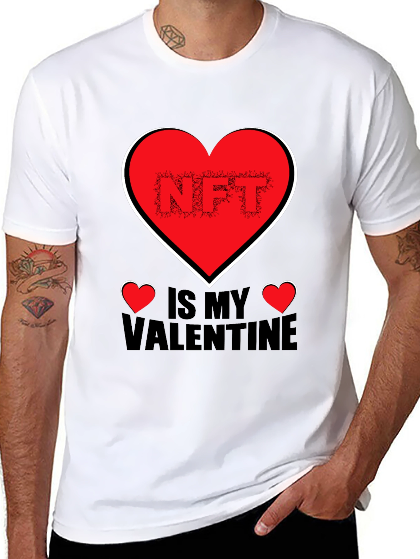 NFT Is My Valentine T-Shirt - Crypto Lover Gift