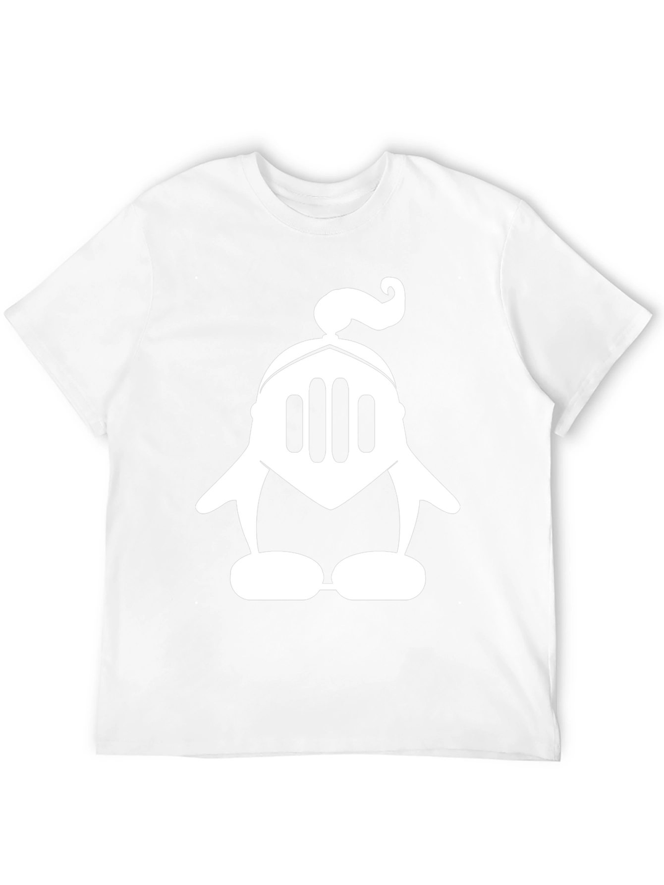 Knight Penguin Black T-Shirt - Unique Graphic Tee