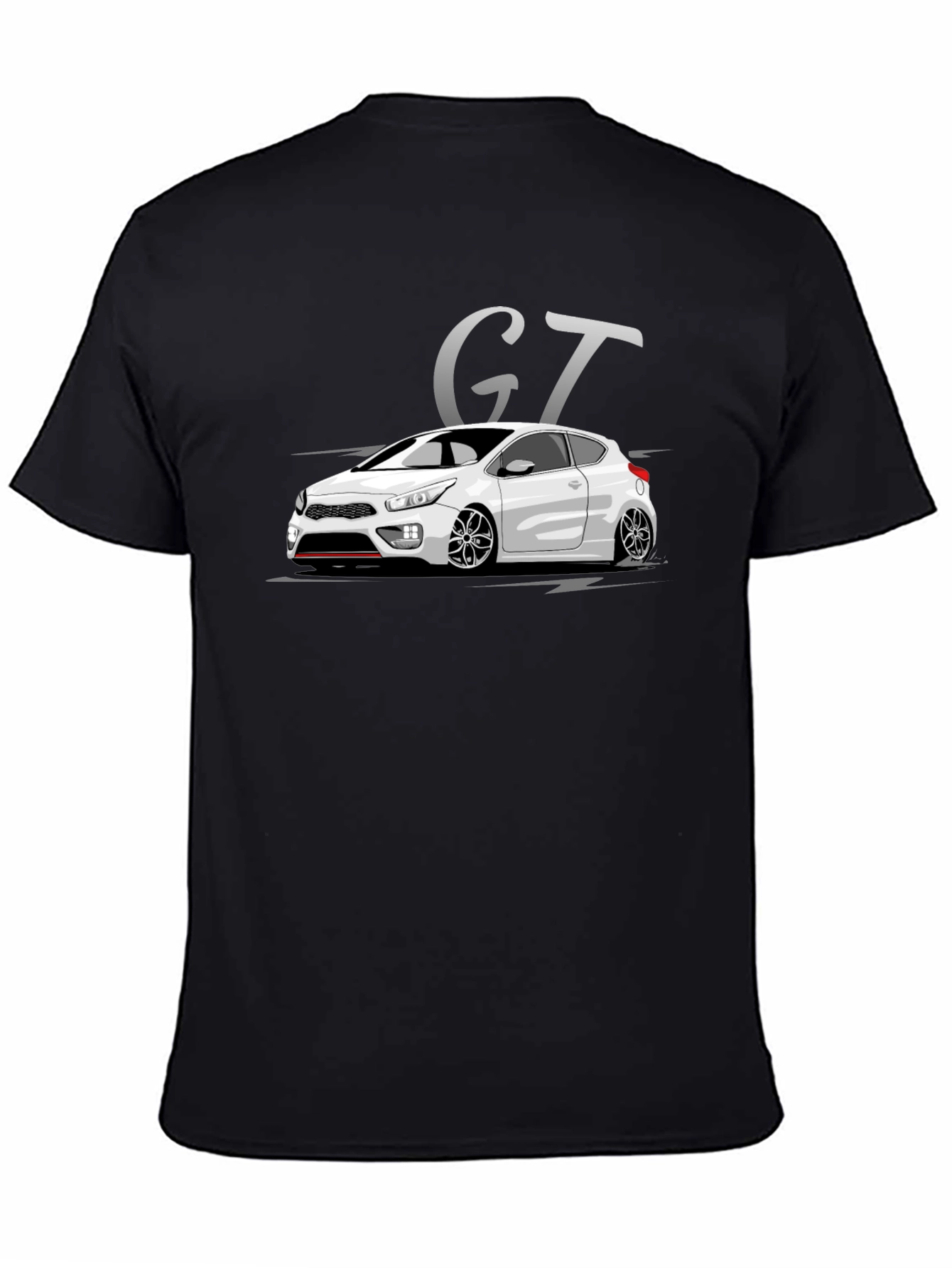 GT Car Graphic Tee - Black