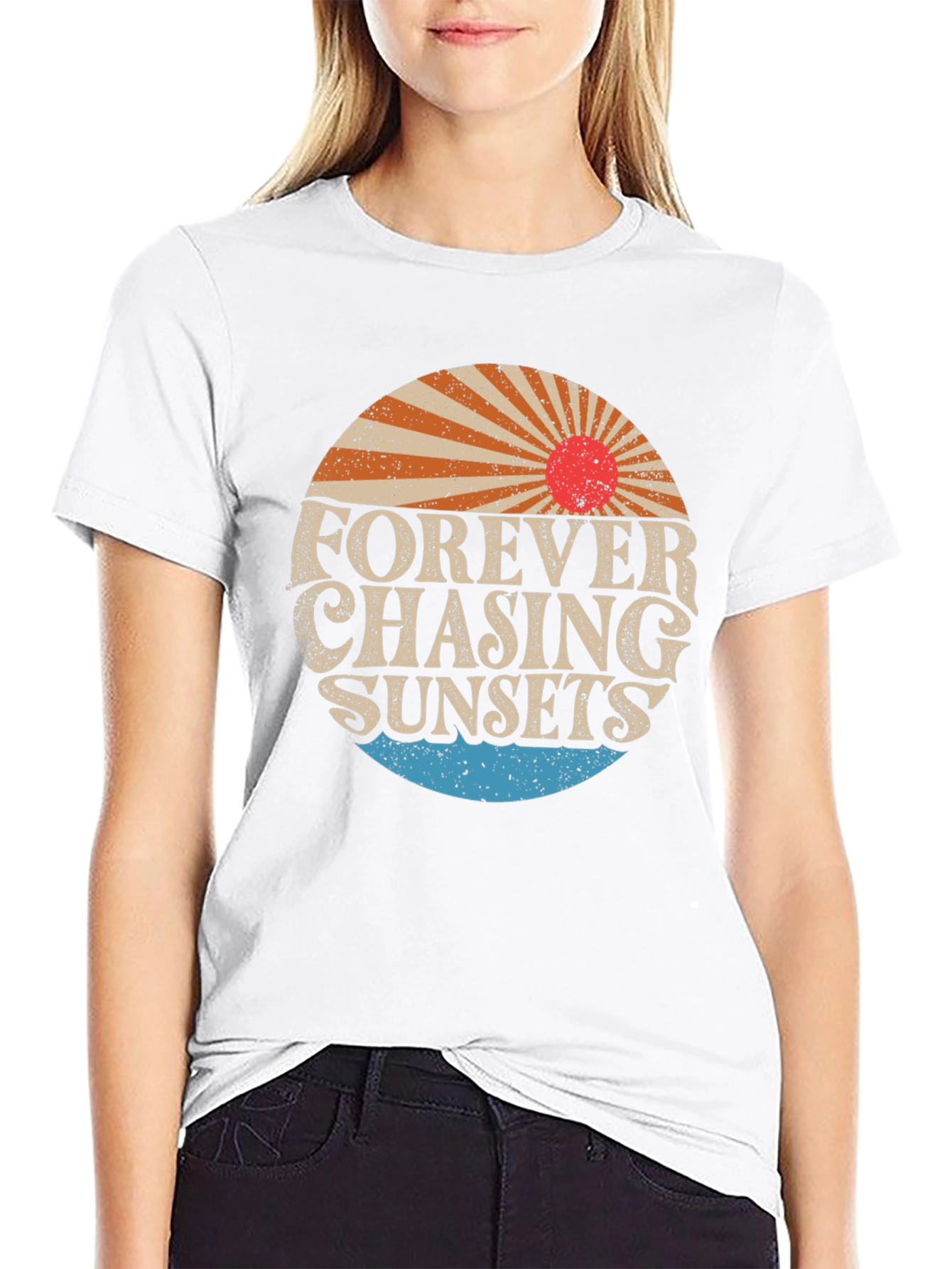 Forever Chasing Sunsets Graphic Tee