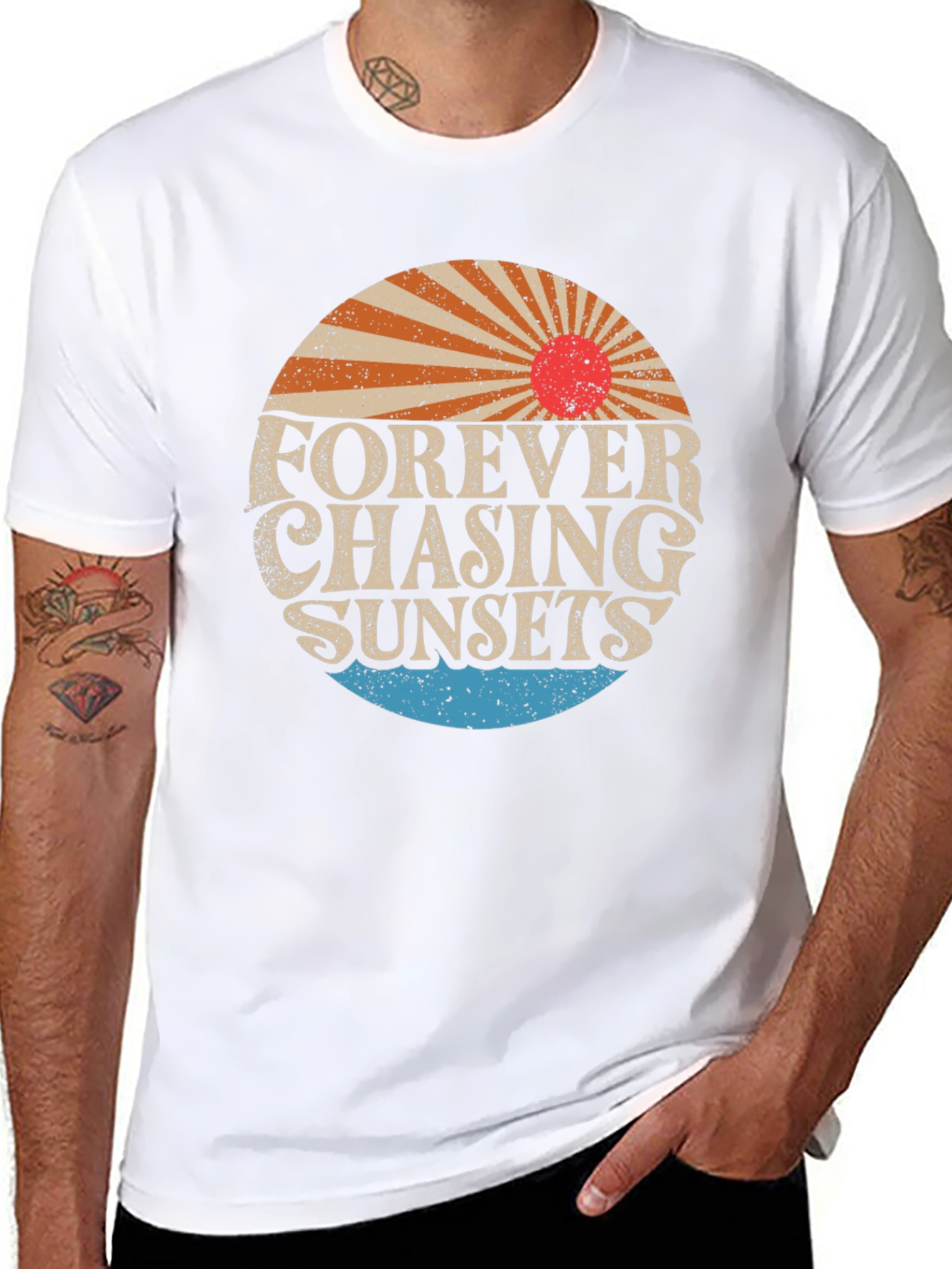 Forever Chasing Sunsets Graphic Tee