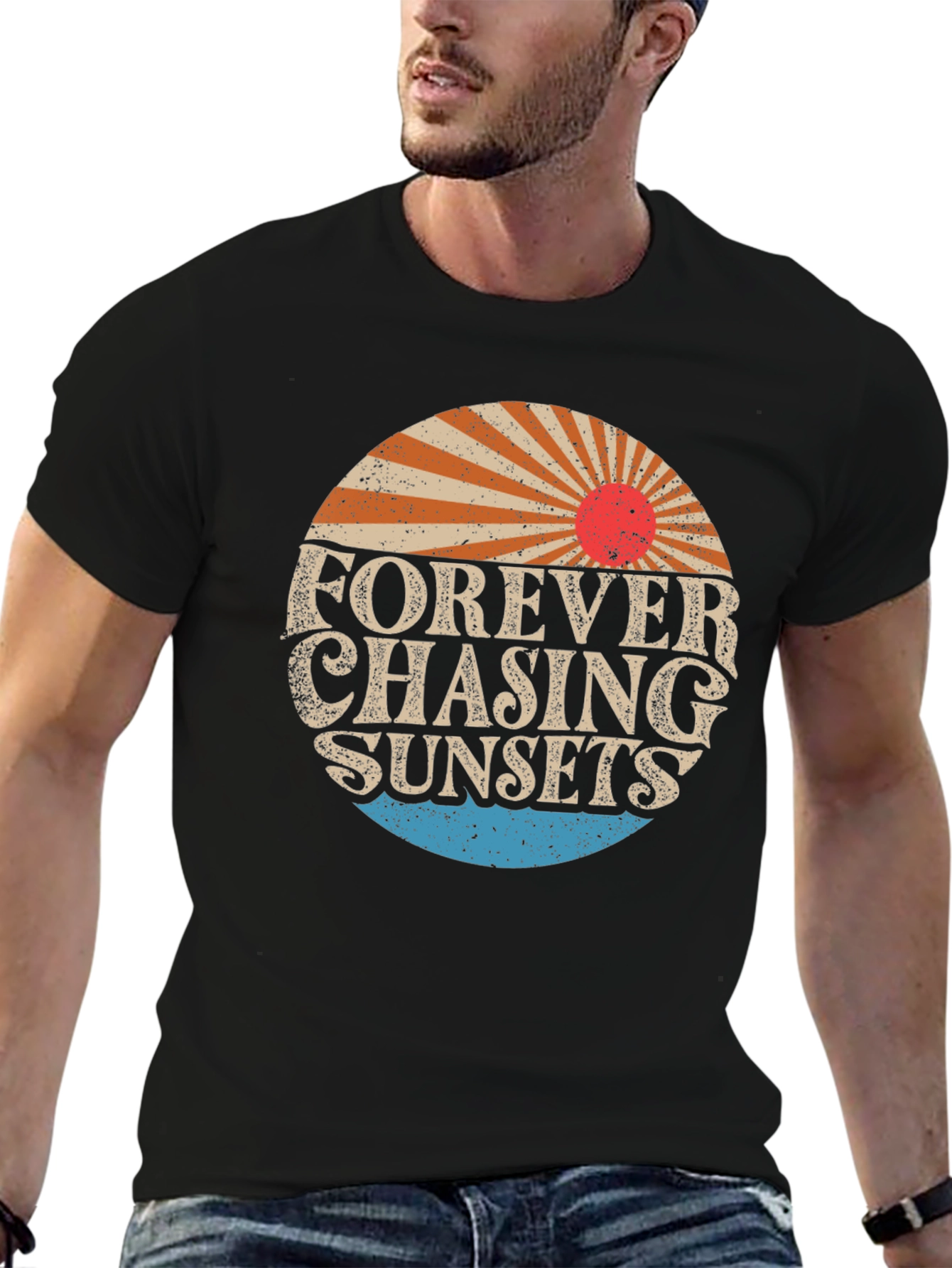 Forever Chasing Sunsets Graphic Tee