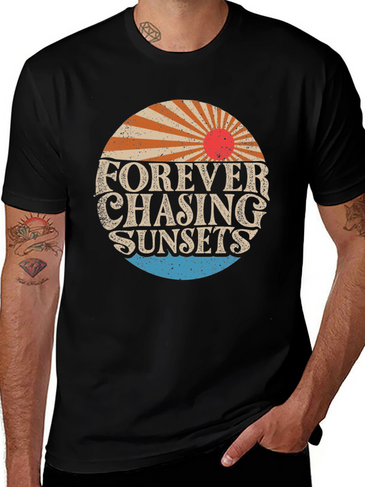 Forever Chasing Sunsets Graphic Tee