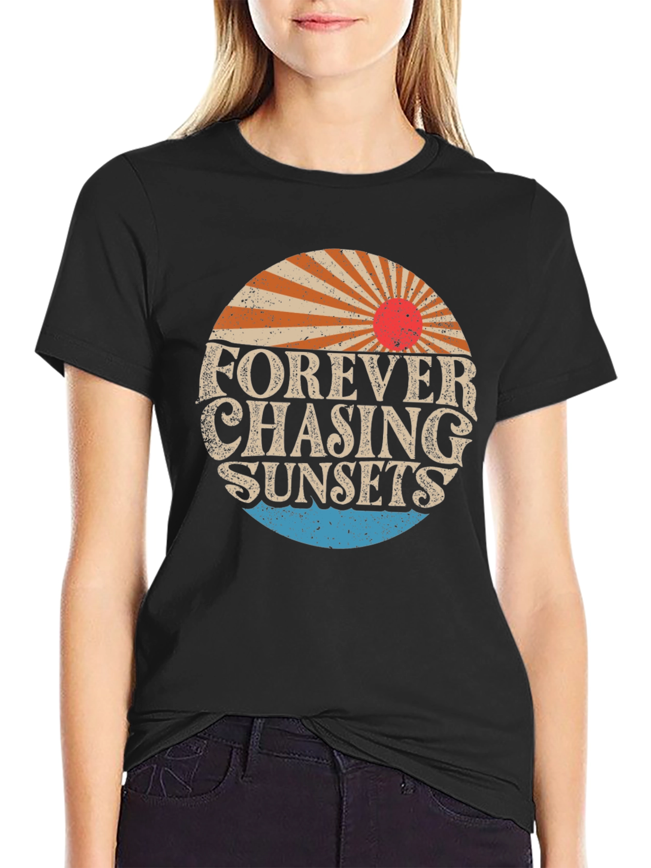 Forever Chasing Sunsets Graphic Tee