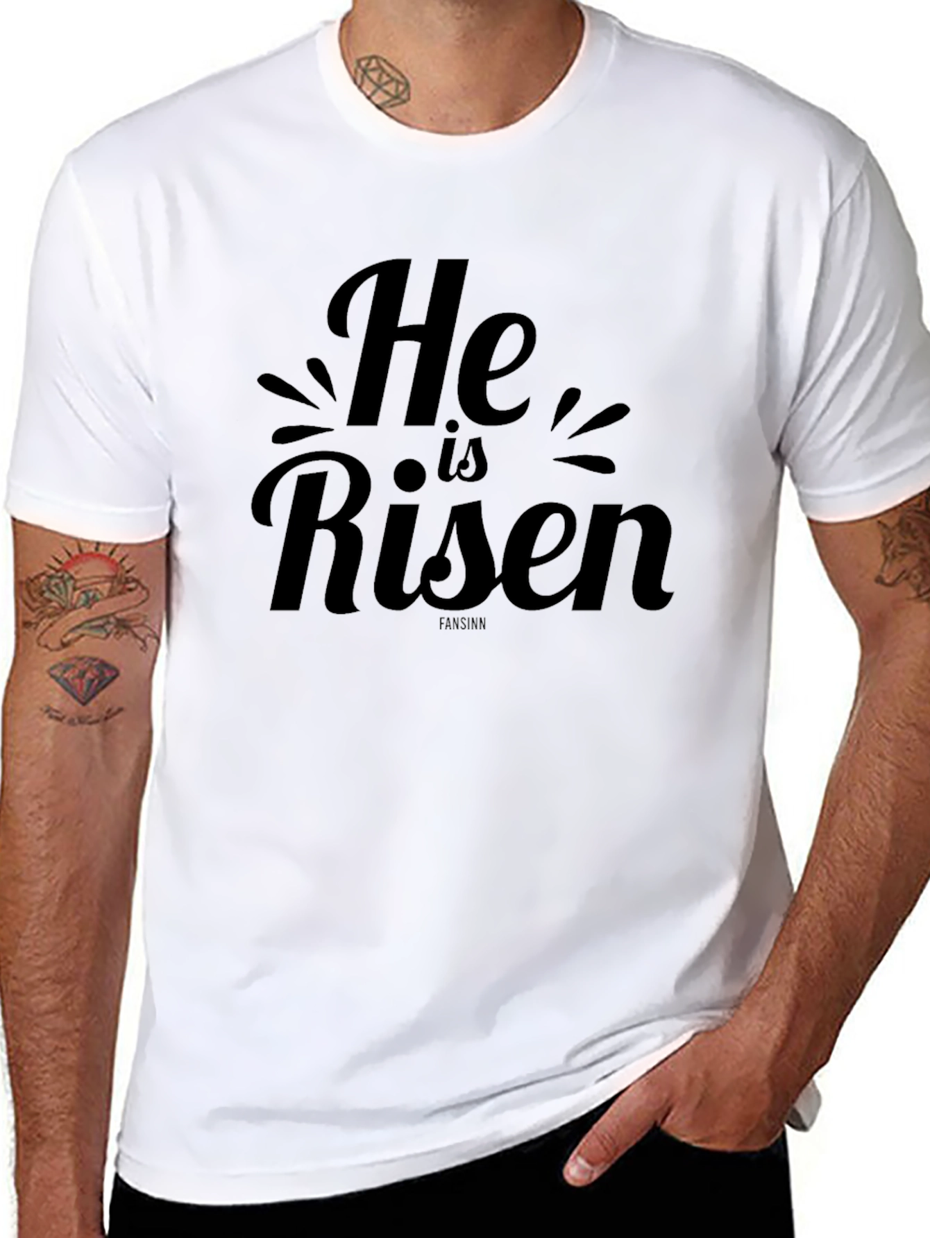 He is Risen Christian T-Shirt