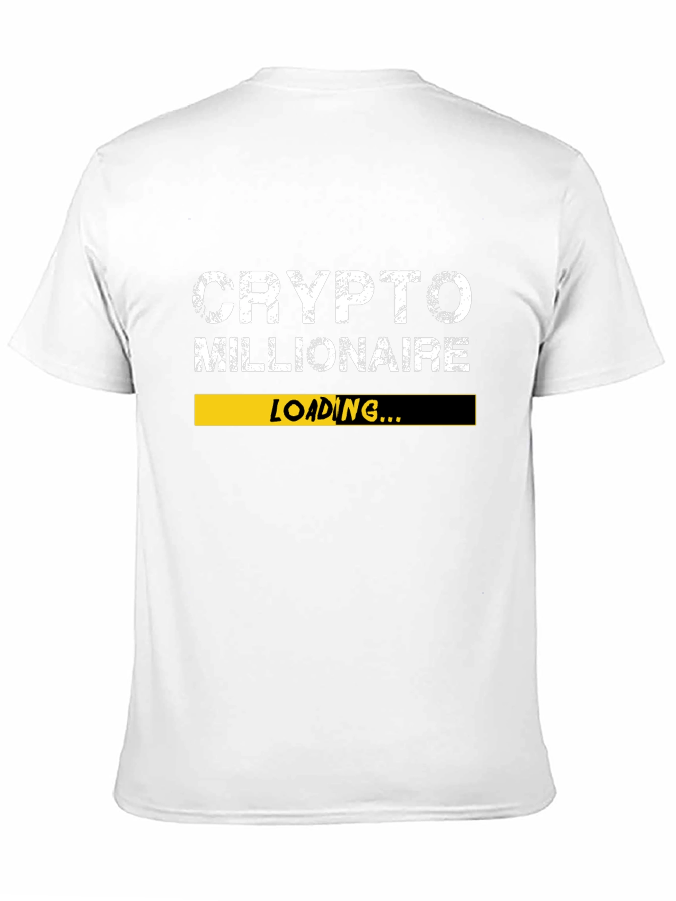 Crypto Millionaire Loading T-Shirt - Black
