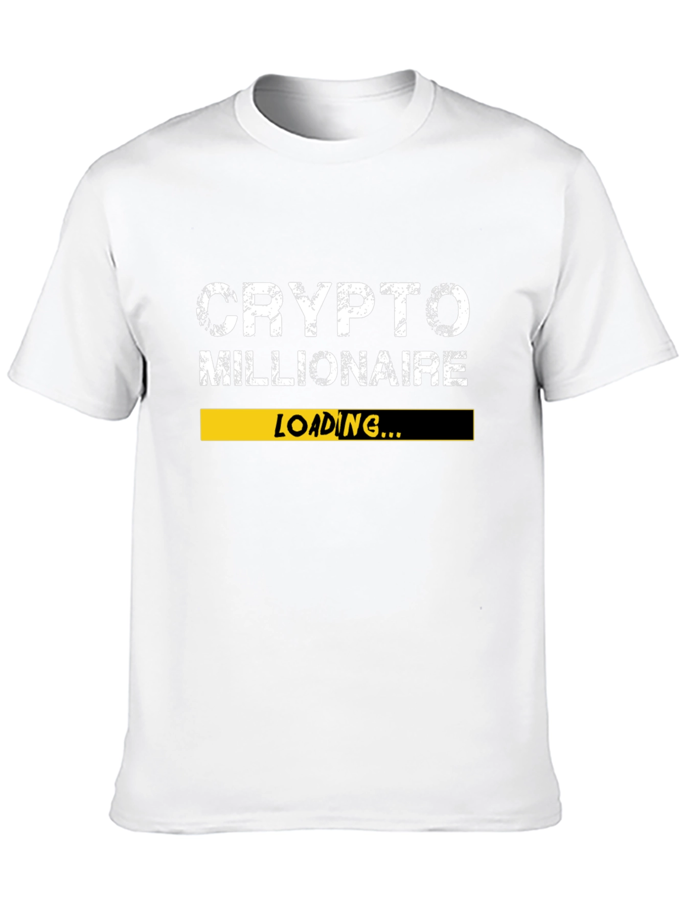 Crypto Millionaire Loading T-Shirt - Black