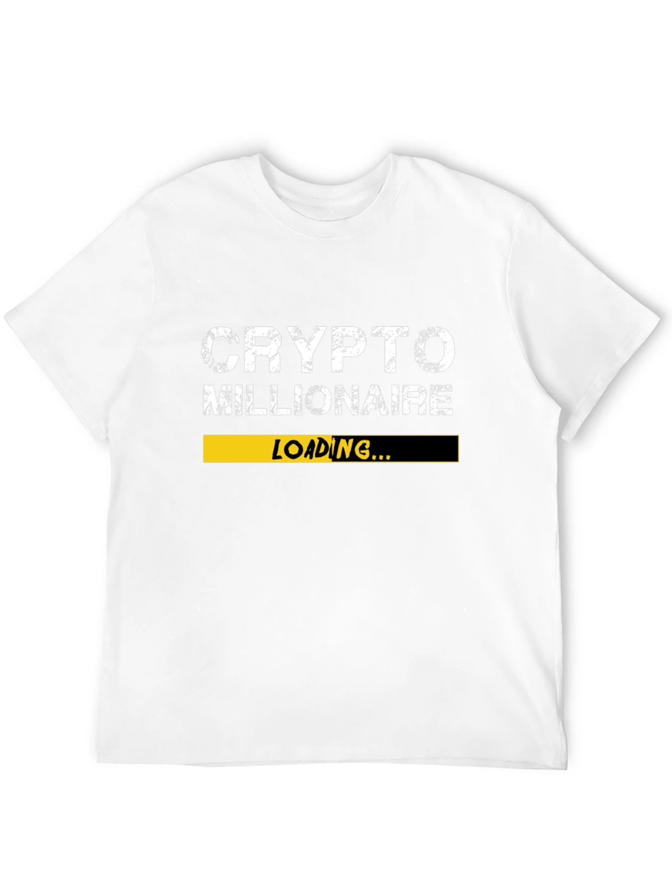 Crypto Millionaire Loading T-Shirt - Black