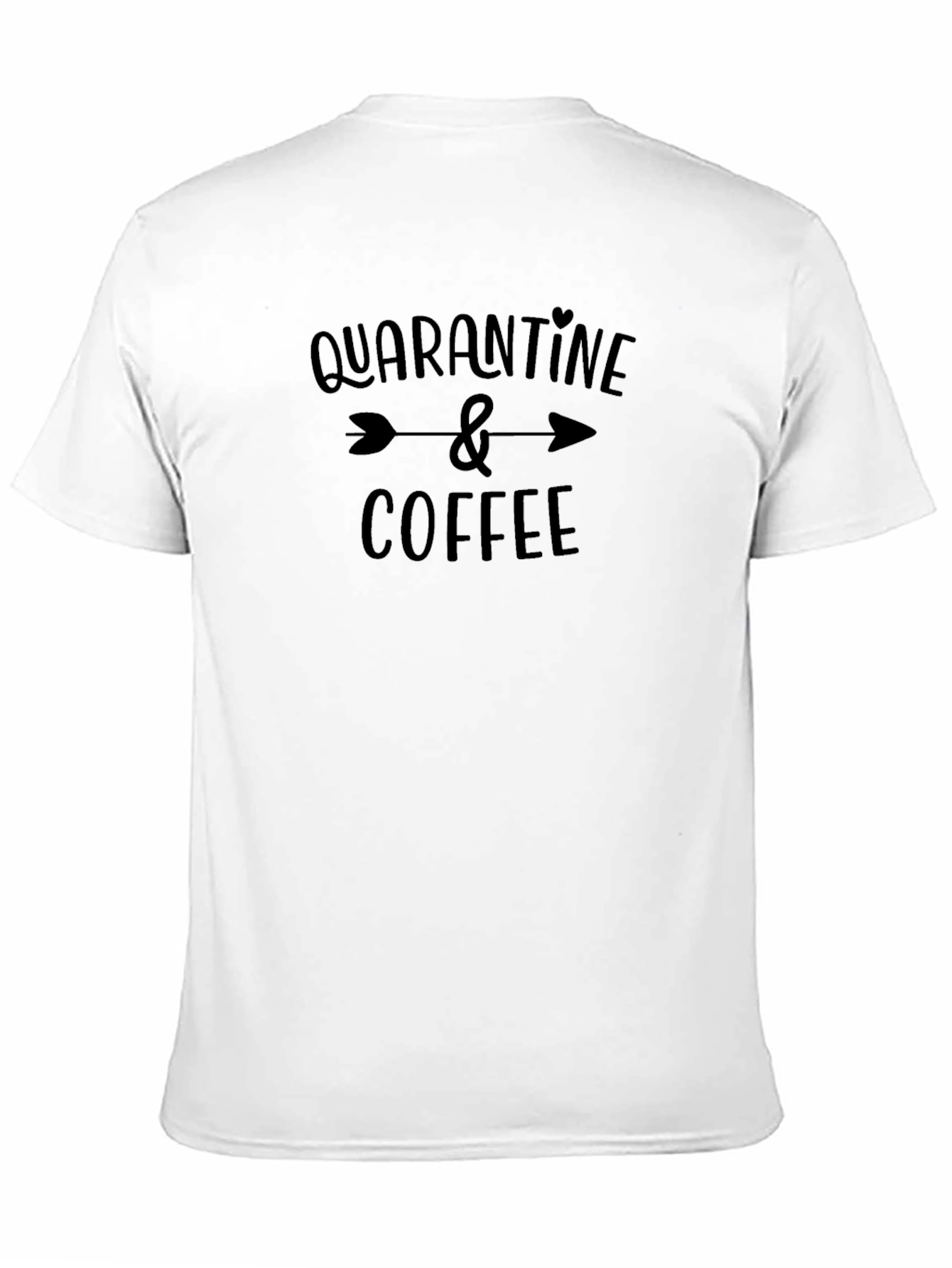 Quarantine & Coffee Graphic Tee - Relaxed Fit