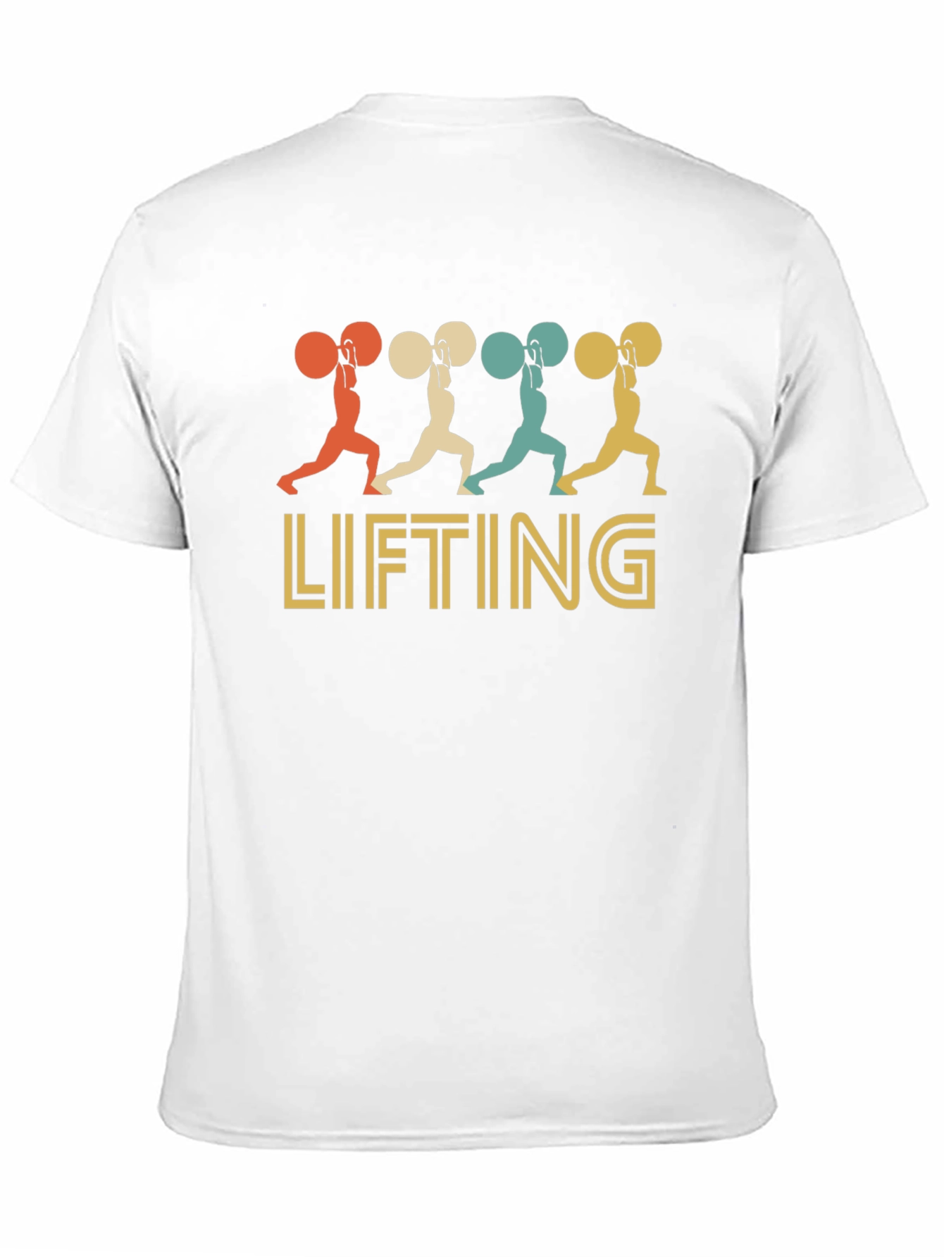 Retro Weightlifting T-Shirt