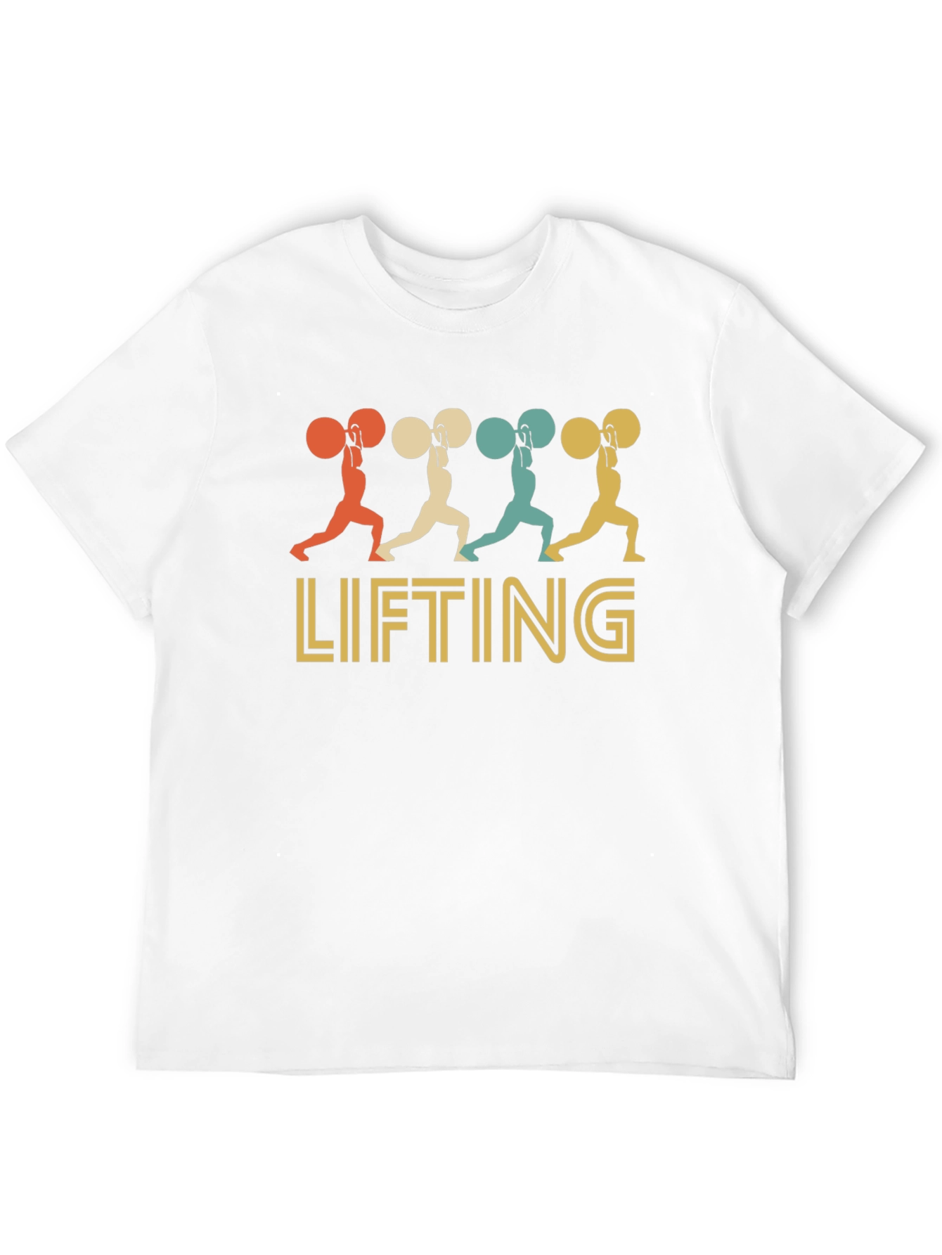 Retro Weightlifting T-Shirt