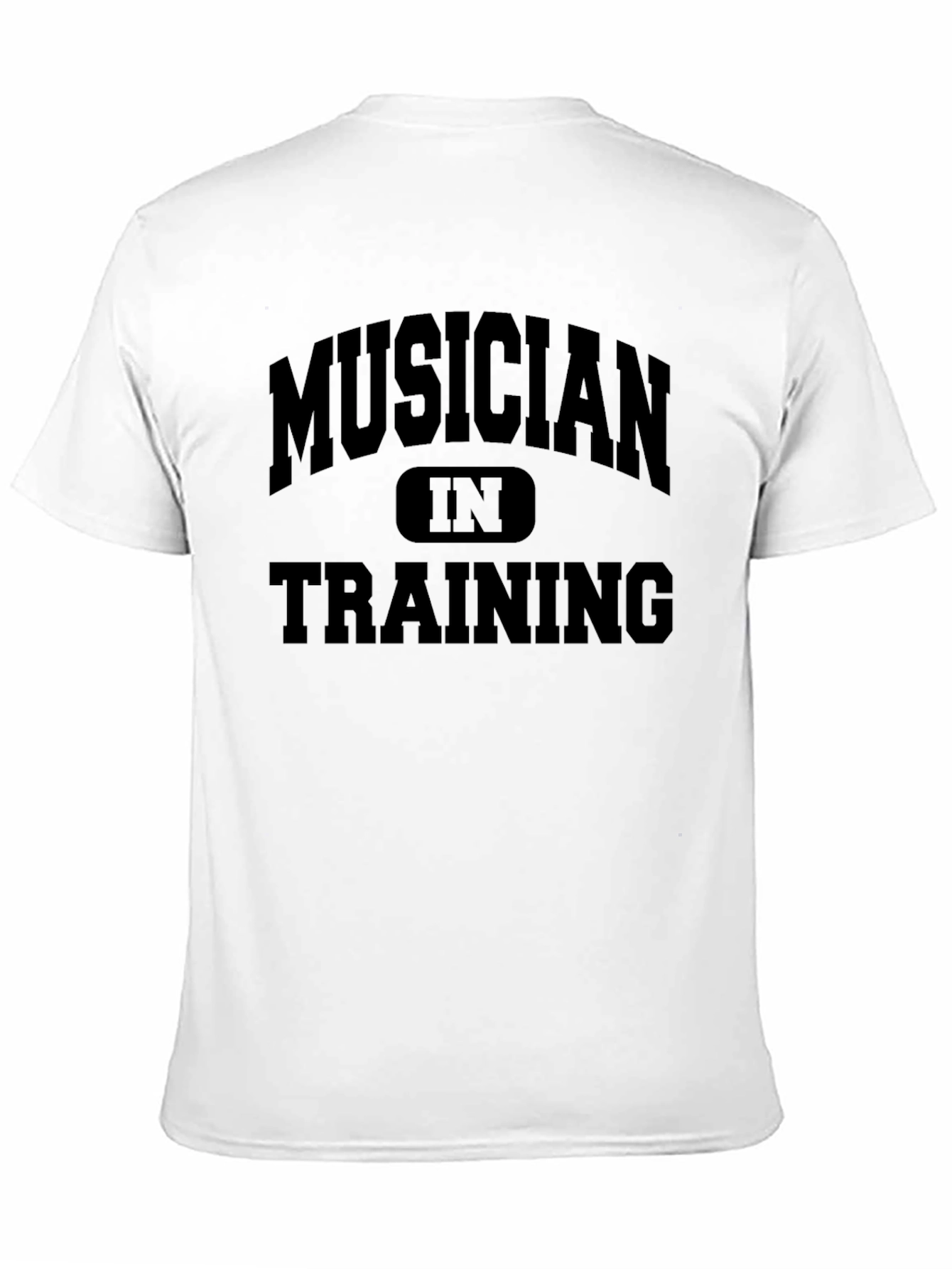 Musician In Training Black Graphic Tee