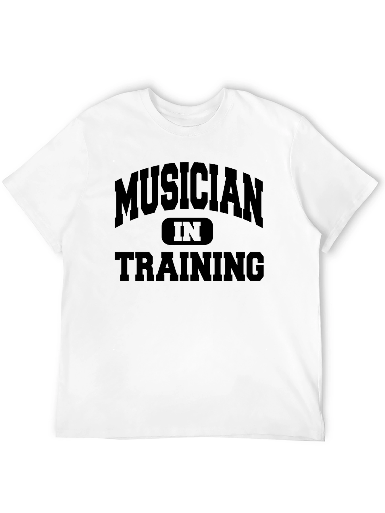 Musician In Training Black Graphic Tee