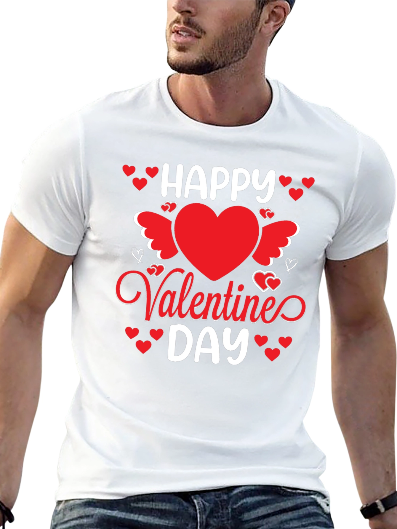 Happy Valentines Day Graphic Tee