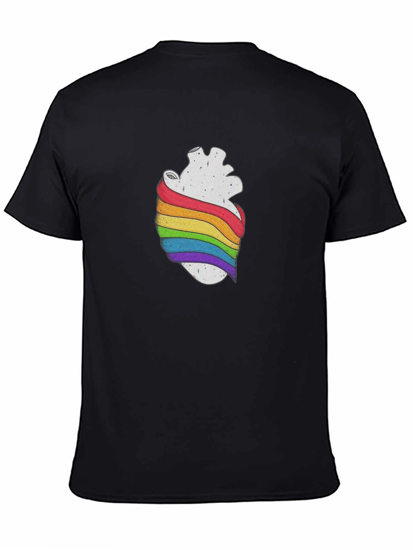 LGBT Heart T-Shirt - Love Wins