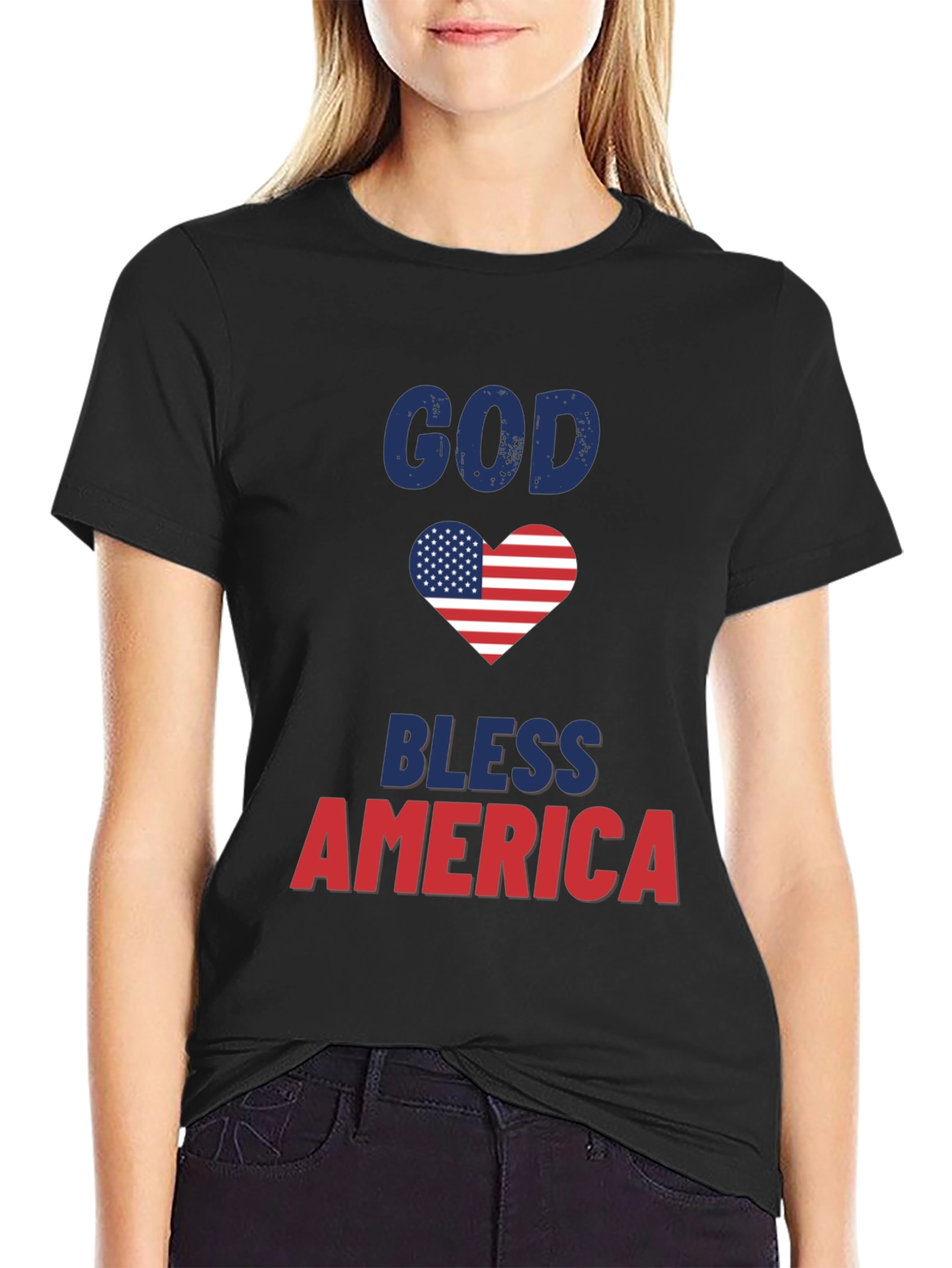 God Bless America Patriotic T-Shirt