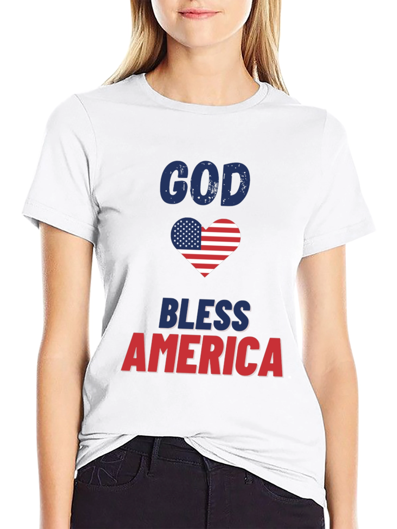 God Bless America Patriotic T-Shirt