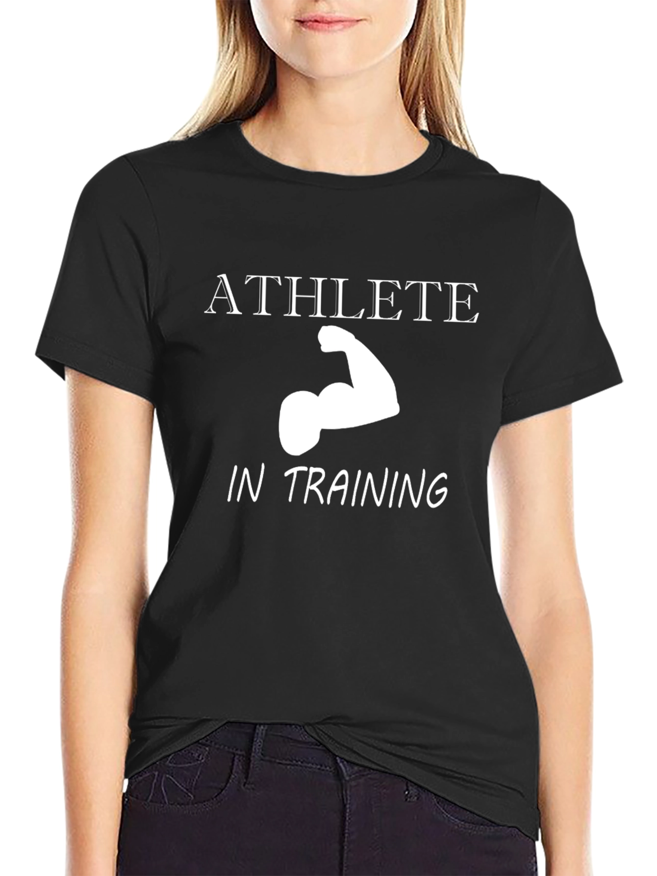 Athlete in Training Black T-Shirt