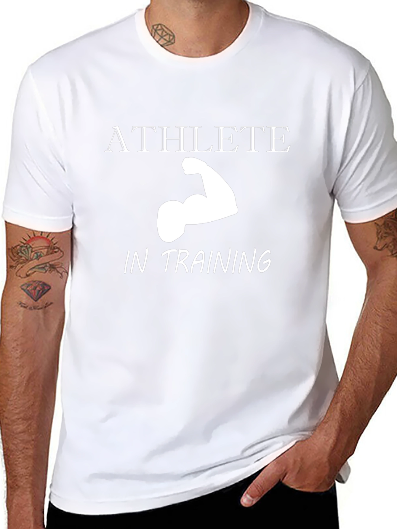 Athlete in Training Black T-Shirt