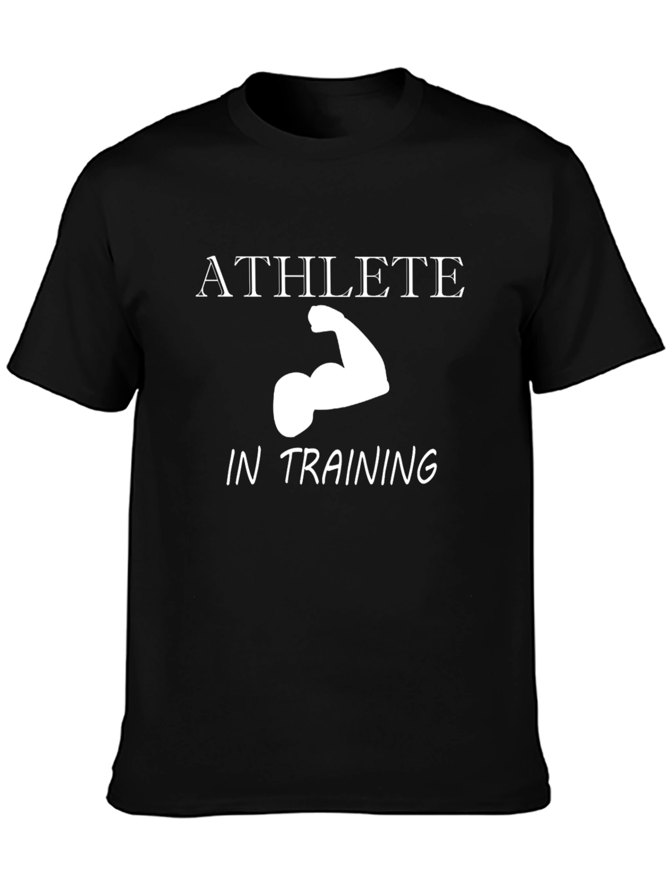 Athlete in Training Black T-Shirt