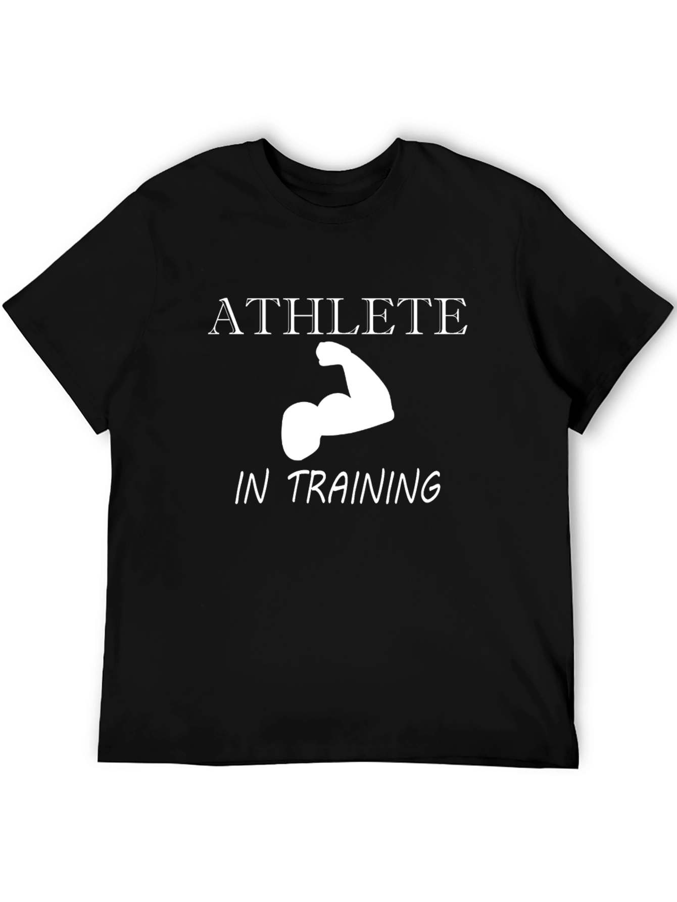 Athlete in Training Black T-Shirt