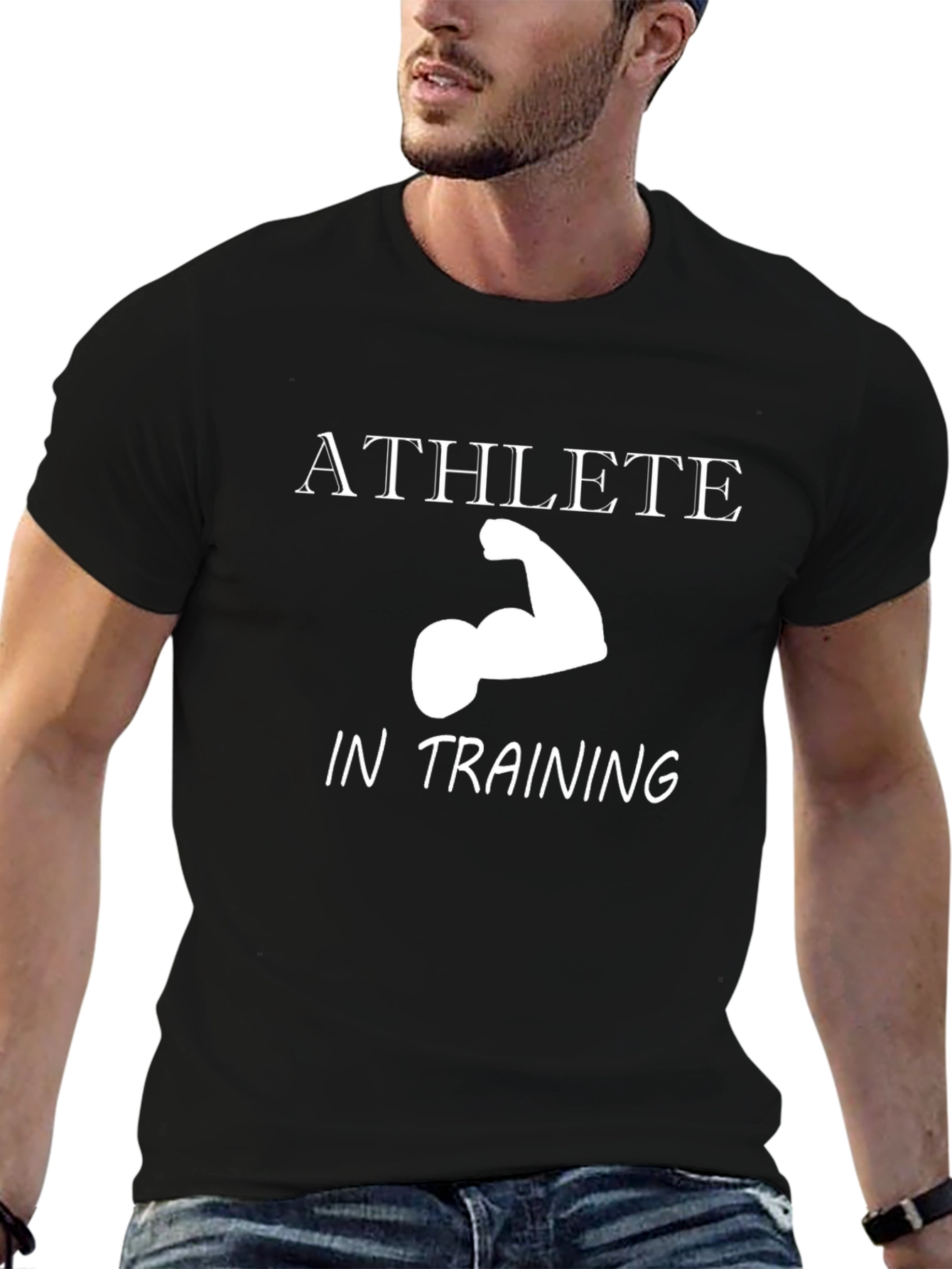 Athlete in Training Black T-Shirt