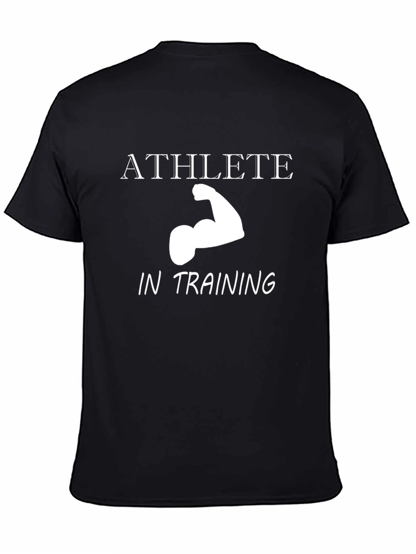 Athlete in Training Black T-Shirt