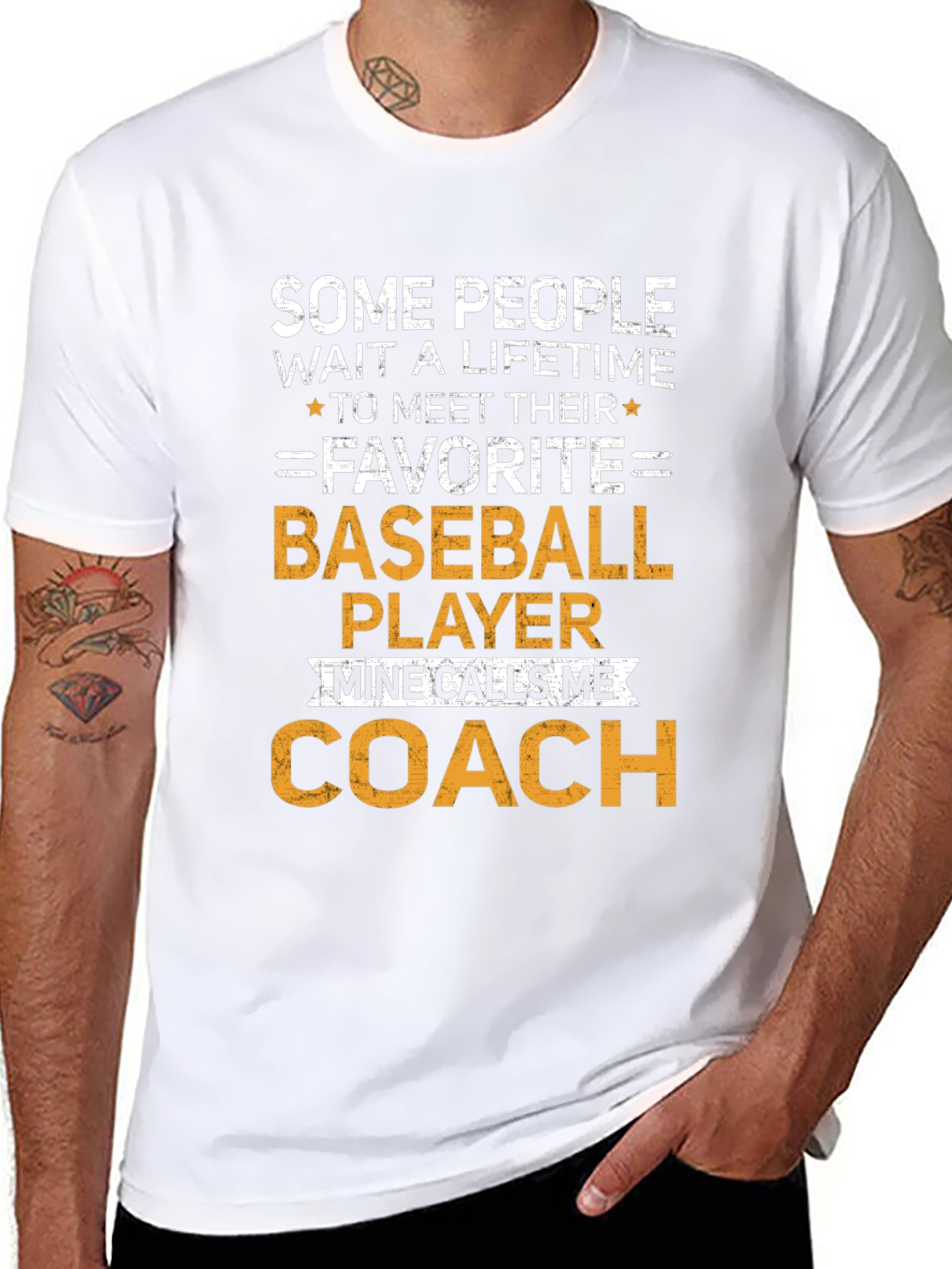 Baseball Coach T-Shirt - Favorite Player Gift