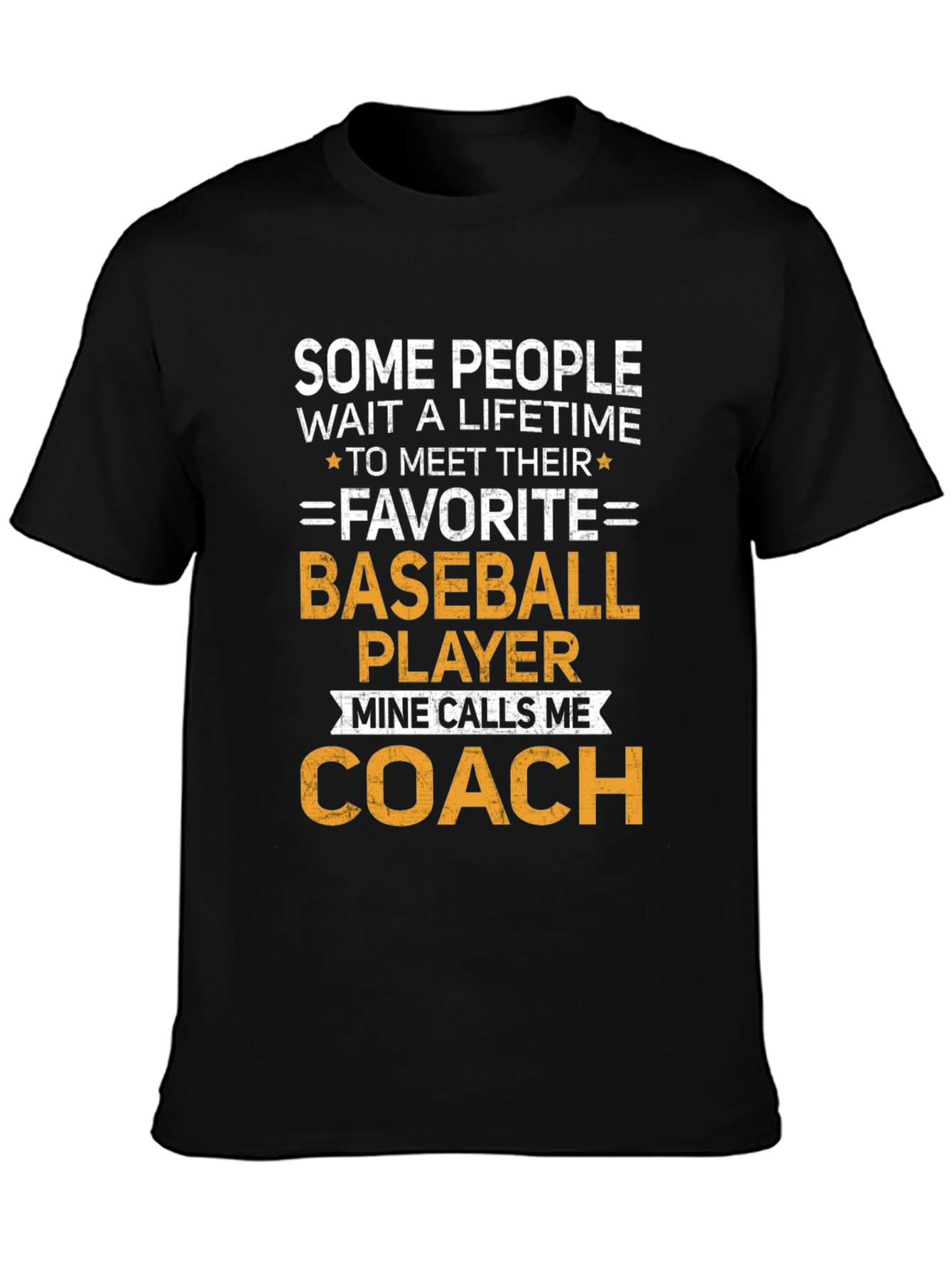 Baseball Coach T-Shirt - Favorite Player Gift