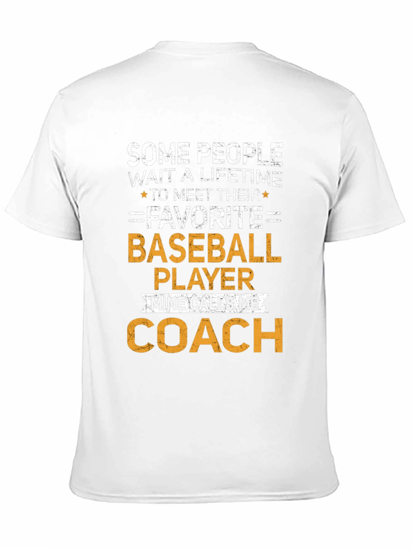 Baseball Coach T-Shirt - Favorite Player Gift