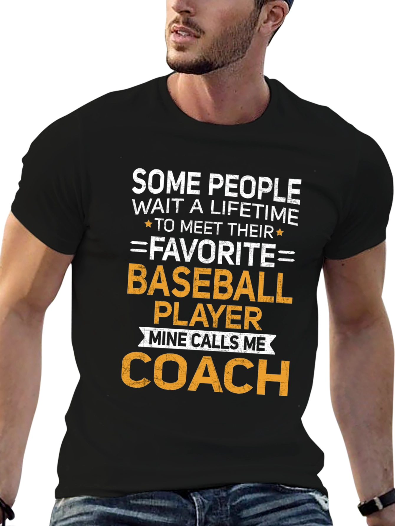 Baseball Coach T-Shirt - Favorite Player Gift
