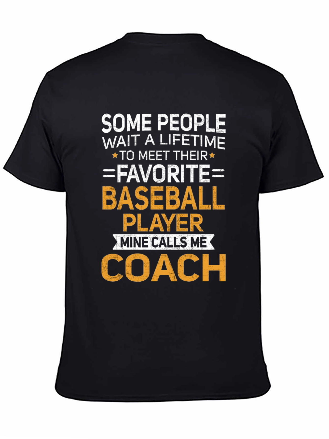 Baseball Coach T-Shirt - Favorite Player Gift