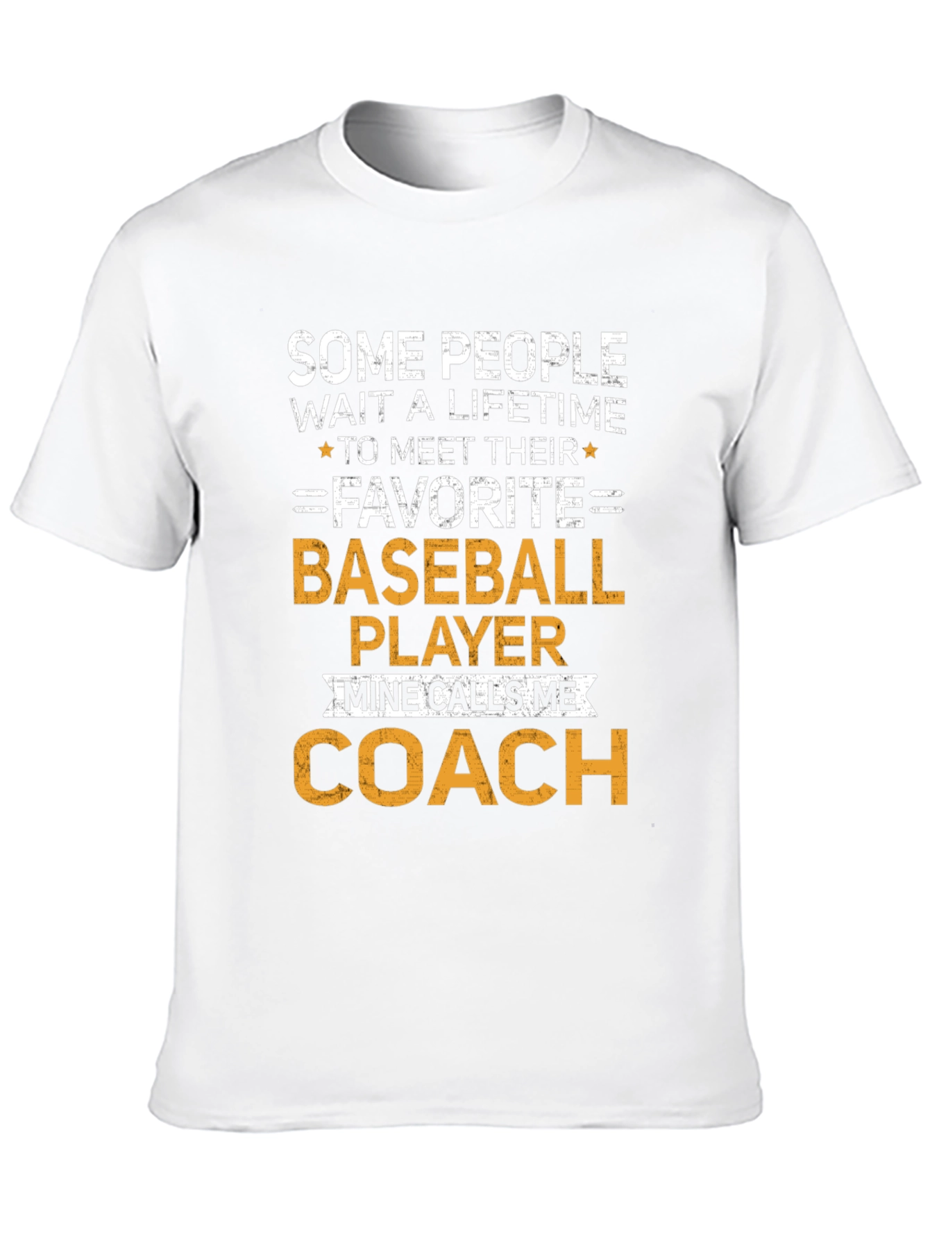 Baseball Coach T-Shirt - Favorite Player Gift