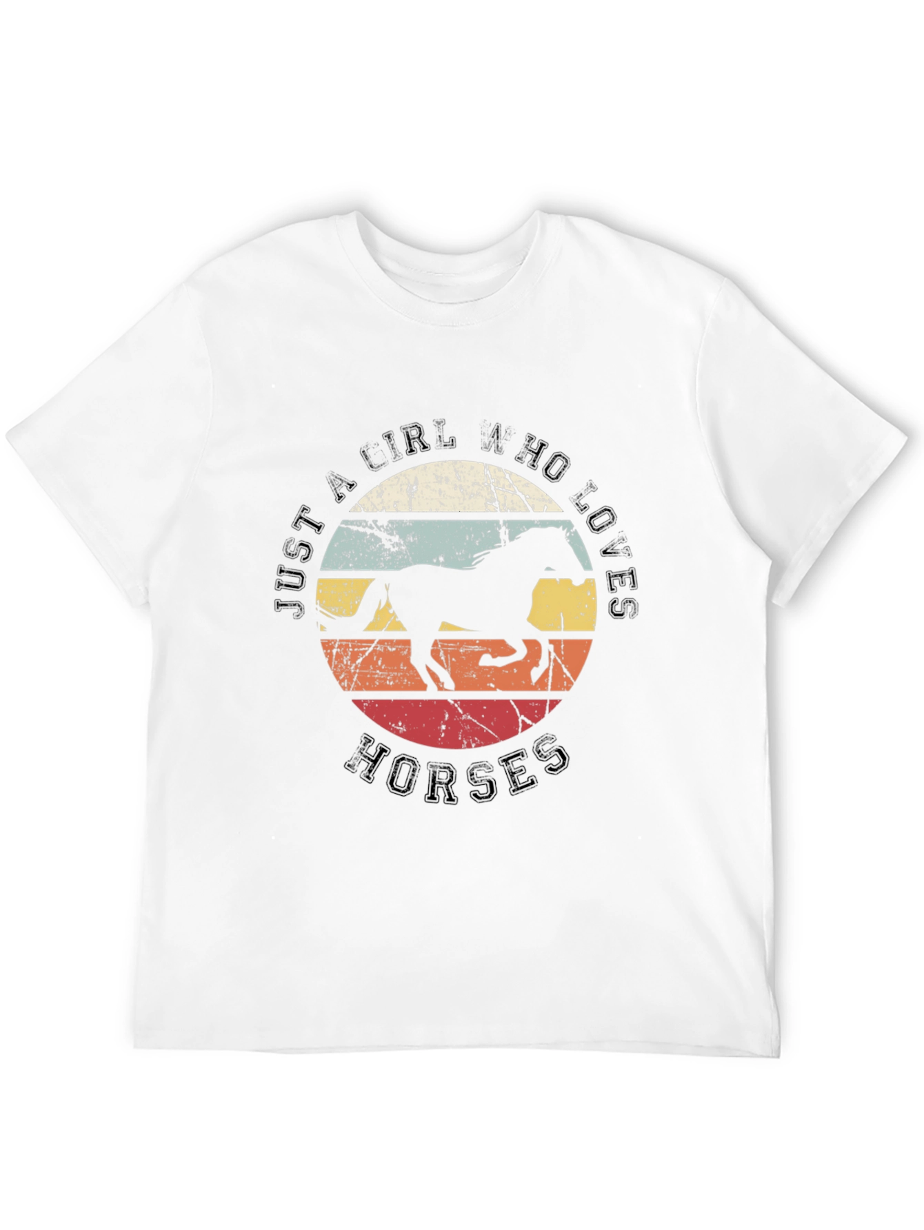 Just a Girl Who Loves Horses T-Shirt