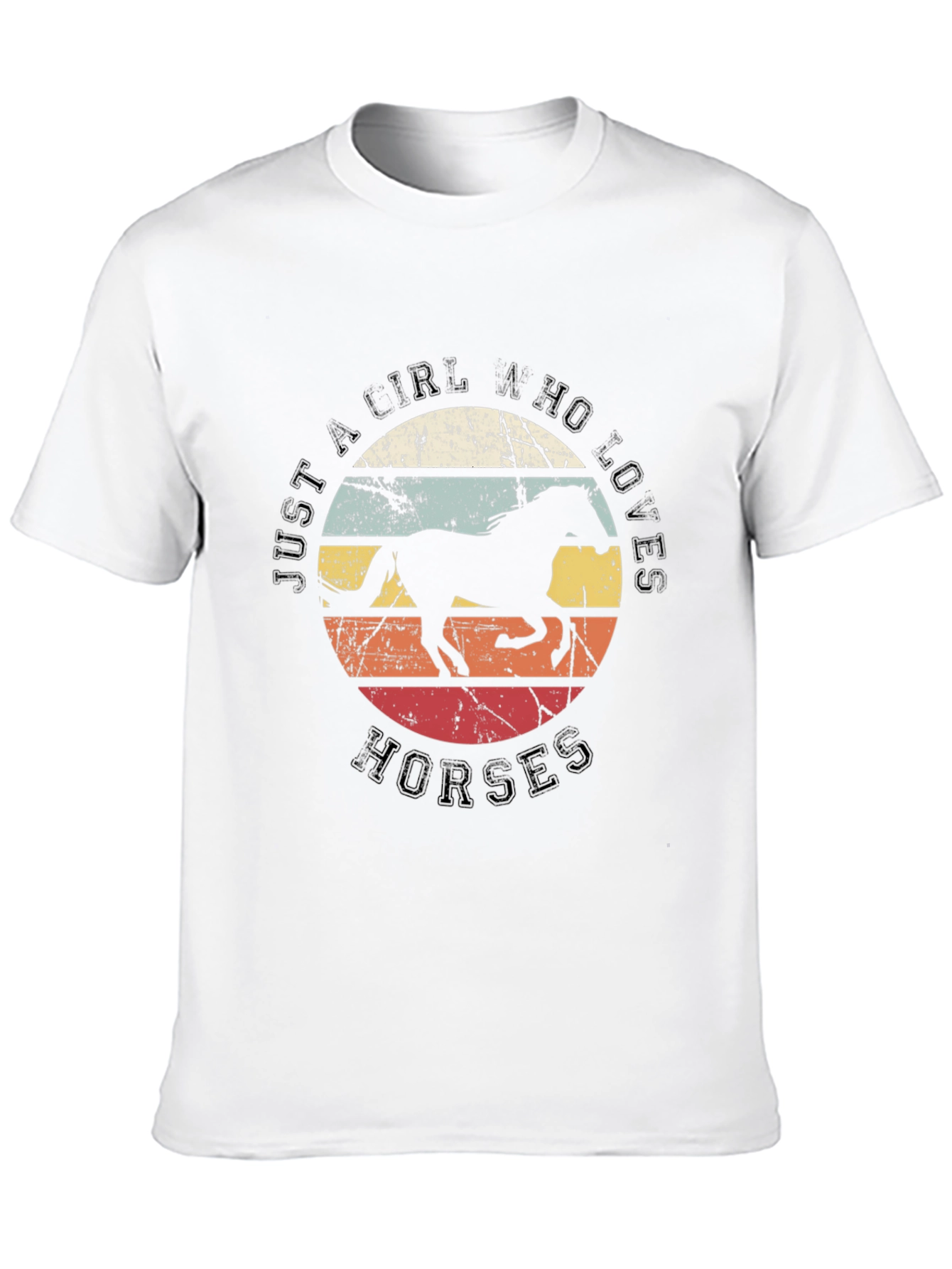 Just a Girl Who Loves Horses T-Shirt