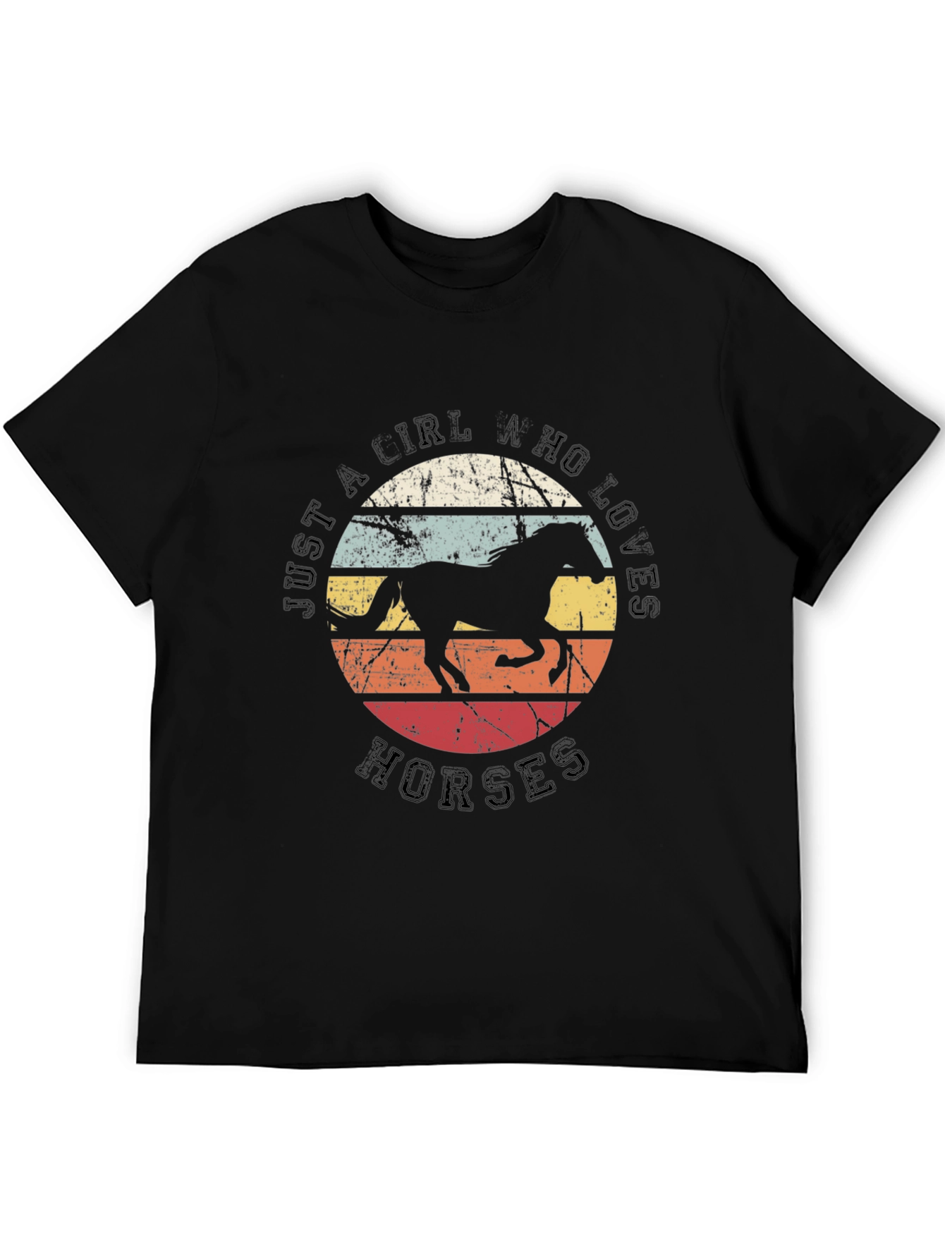 Just a Girl Who Loves Horses T-Shirt