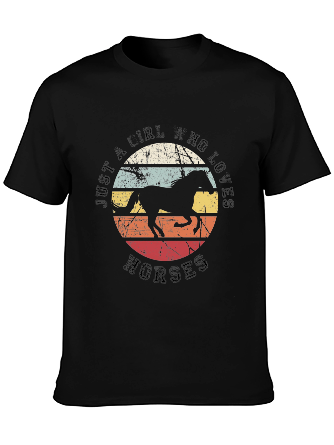 Just a Girl Who Loves Horses T-Shirt