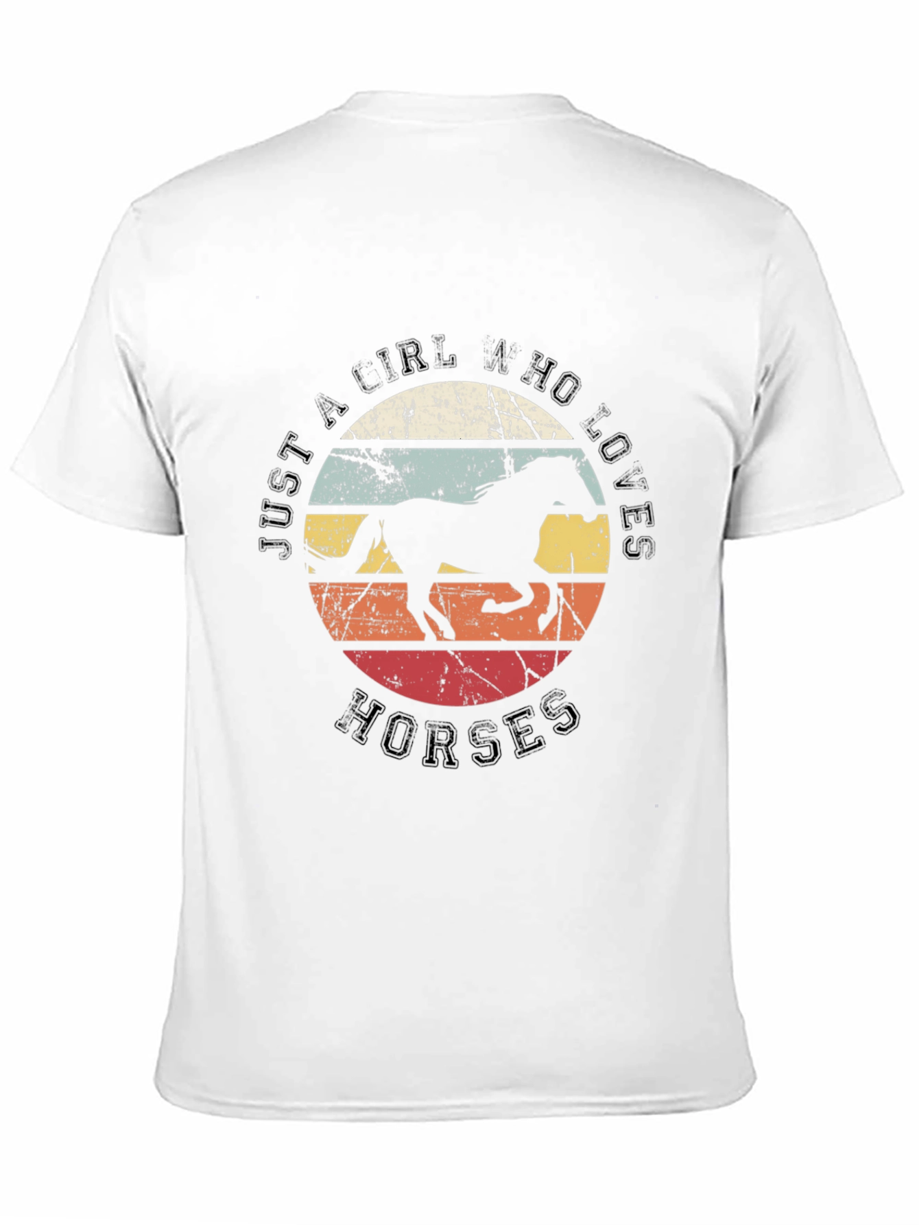 Just a Girl Who Loves Horses T-Shirt