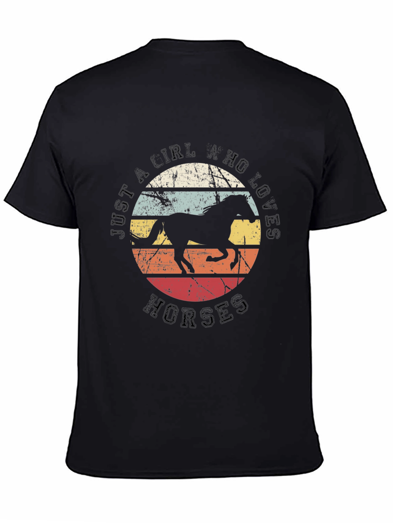 Just a Girl Who Loves Horses T-Shirt