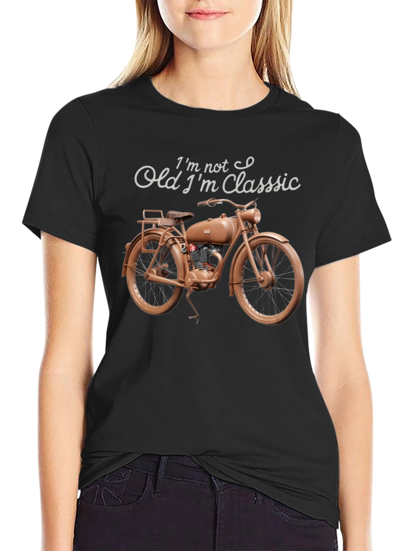 Classic Motorcycle Graphic T-Shirt