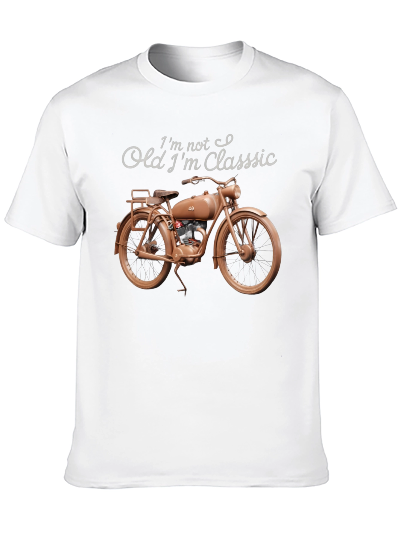 Classic Motorcycle Graphic T-Shirt