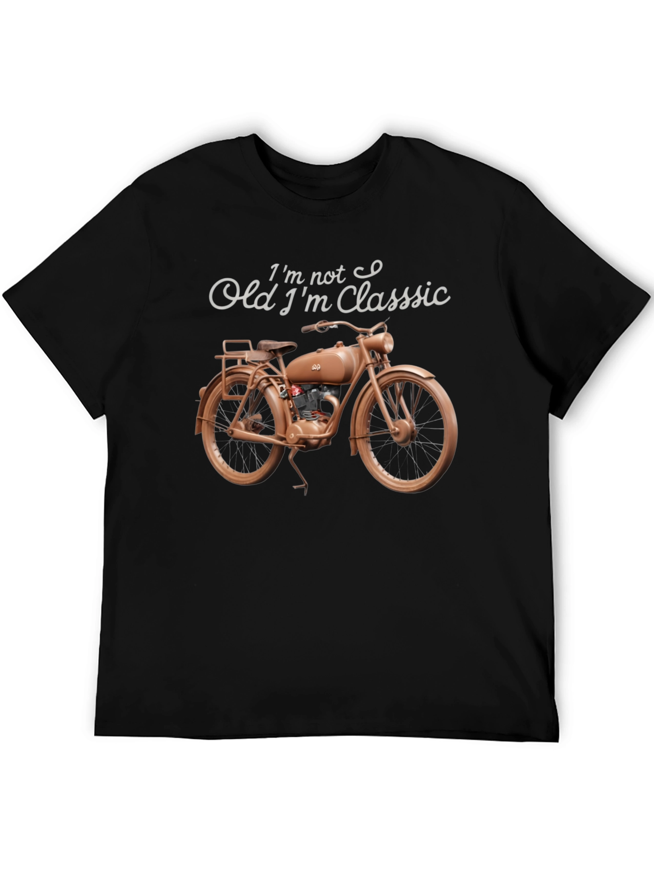 Classic Motorcycle Graphic T-Shirt